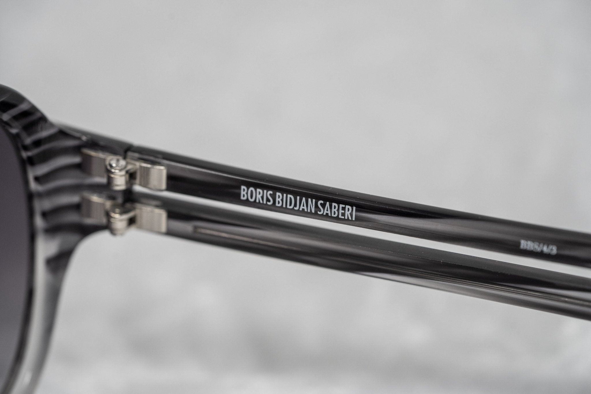 Boris Bidjan Saberi Sunglasses Striped Grey and Purple-GR8 Sunglasses