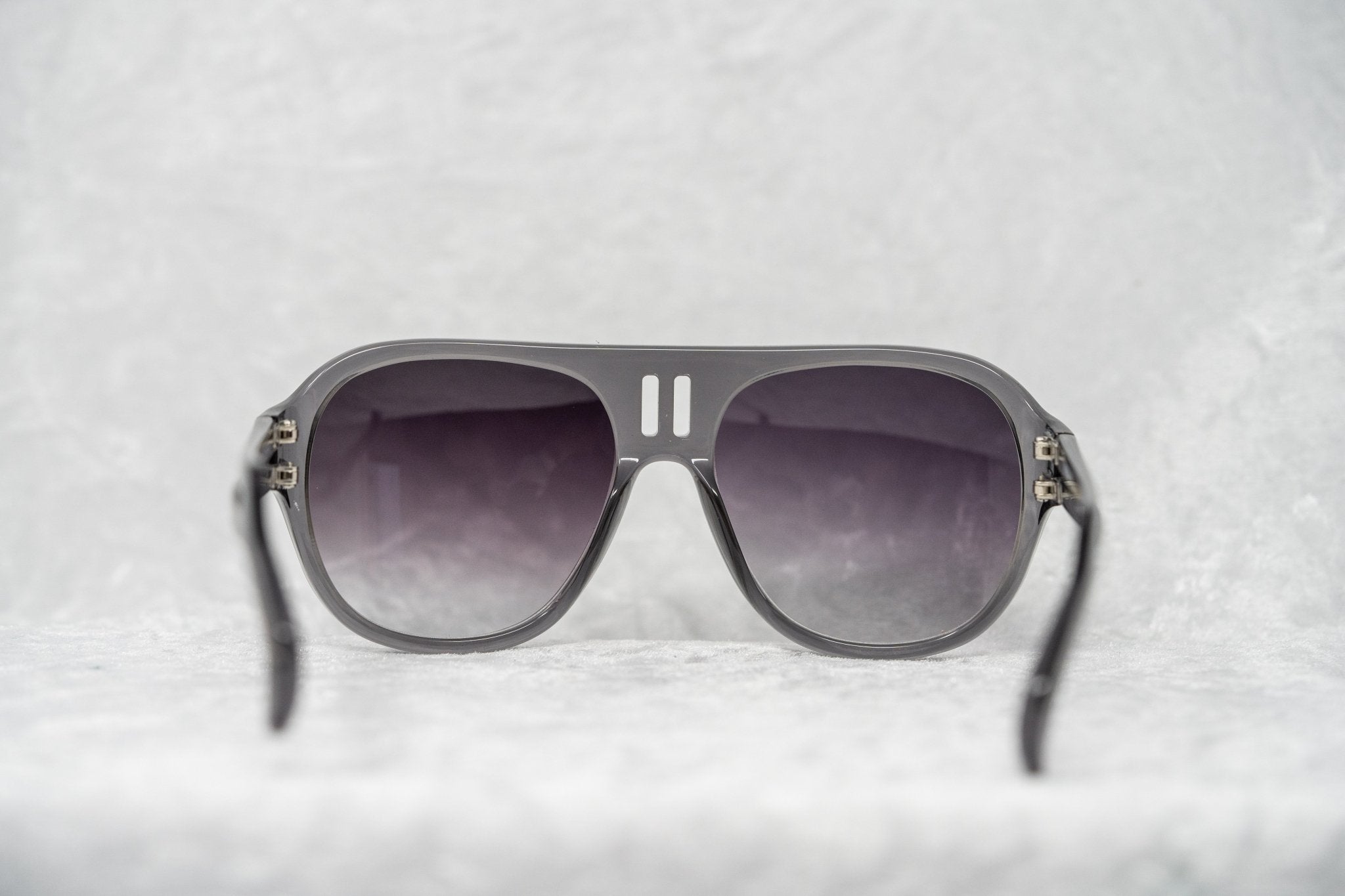 Boris Bidjan Saberi Sunglasses Translucent Slate and Purple-GR8 Sunglasses