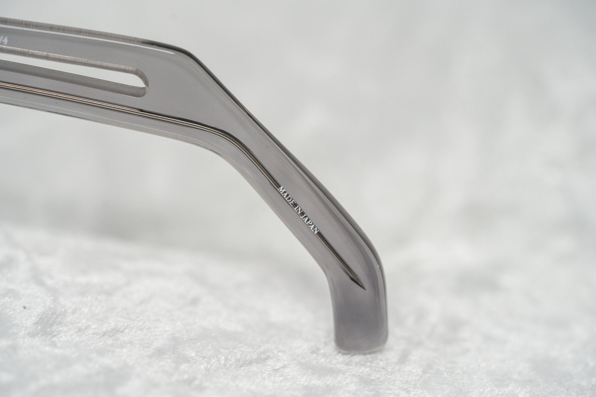 Boris Bidjan Saberi Sunglasses Translucent Slate and Purple-GR8 Sunglasses