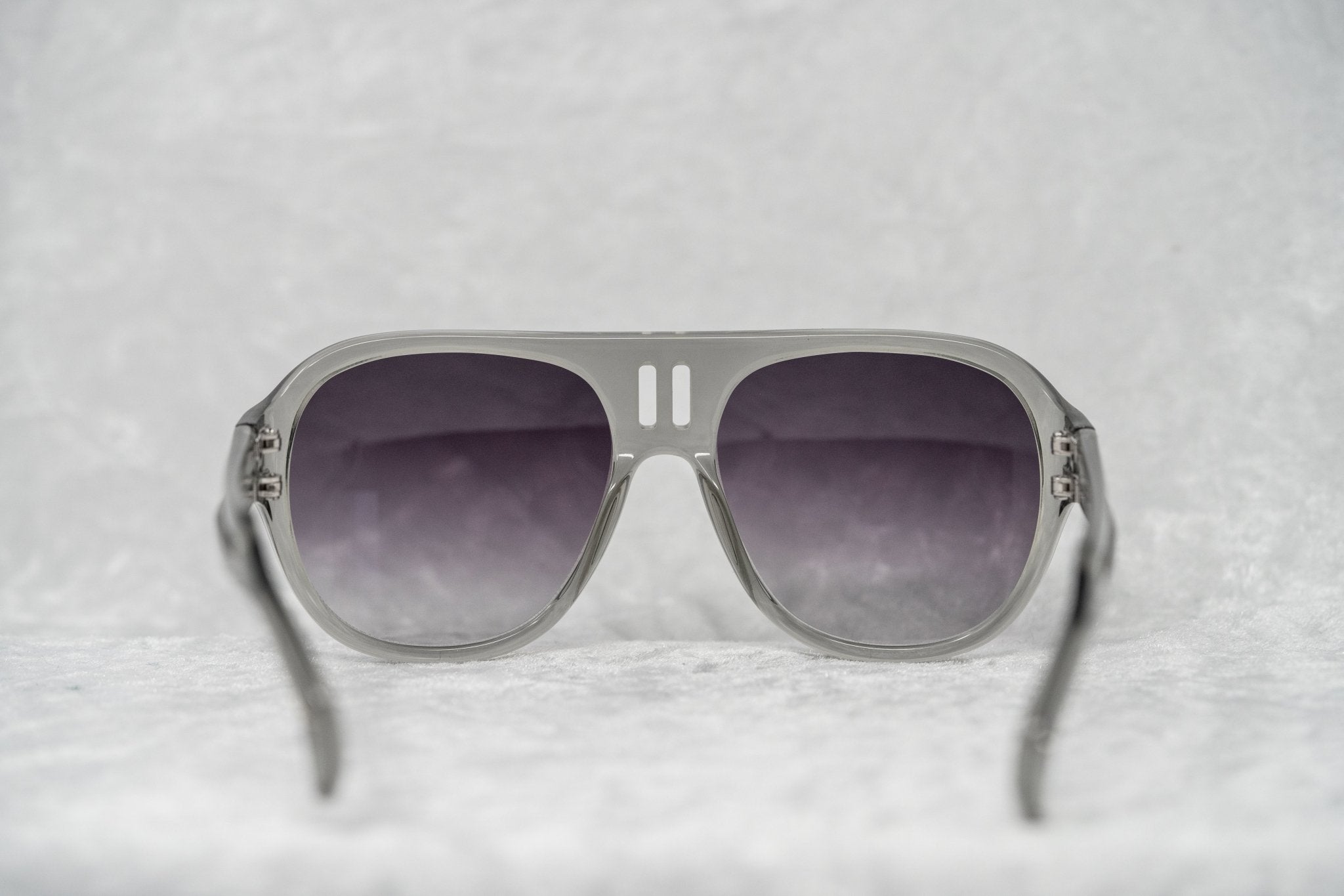 Boris Bidjan Saberi Sunglasses Translucent Smoke and Purple-GR8 Sunglasses