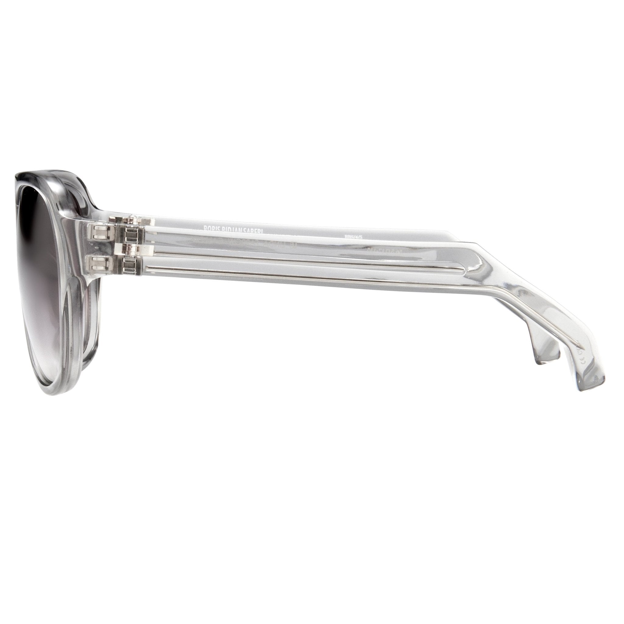 Boris Bidjan Saberi Sunglasses Translucent Smoke and Purple-GR8 Sunglasses