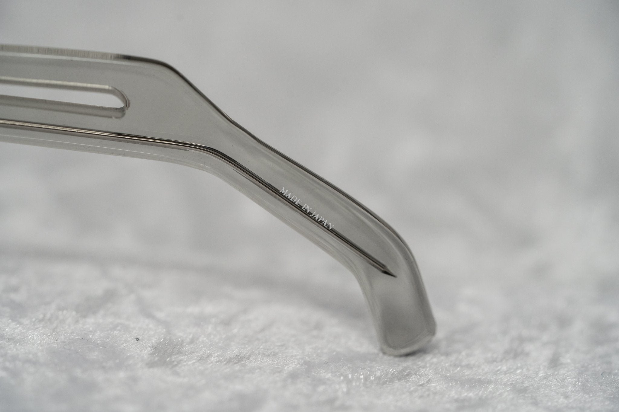 Boris Bidjan Saberi Sunglasses Translucent Smoke and Purple-GR8 Sunglasses