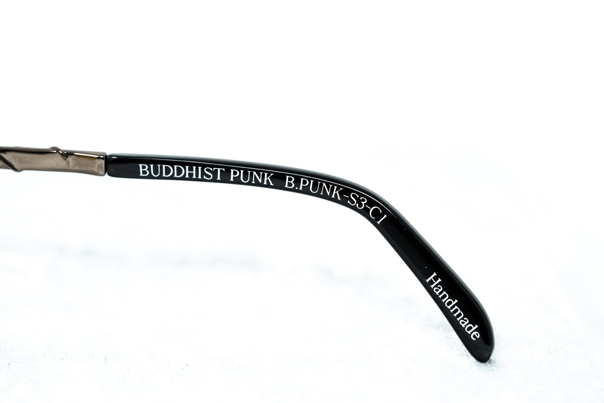 Buddhist Punk Sunglasses Rectangular Gold and Yellow-GR8 Sunglasses