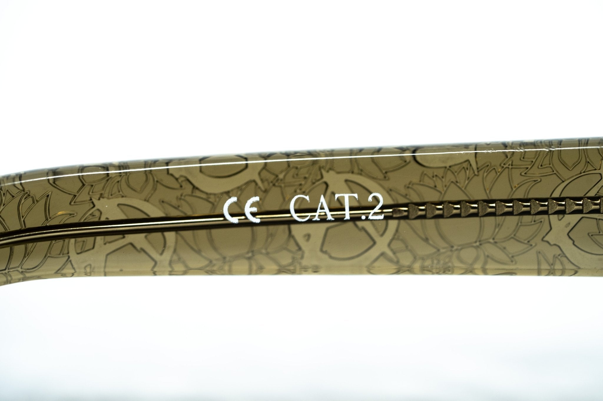 Buddhist Punk Sunglasses Rectangular Khaki and Brown-GR8 Sunglasses