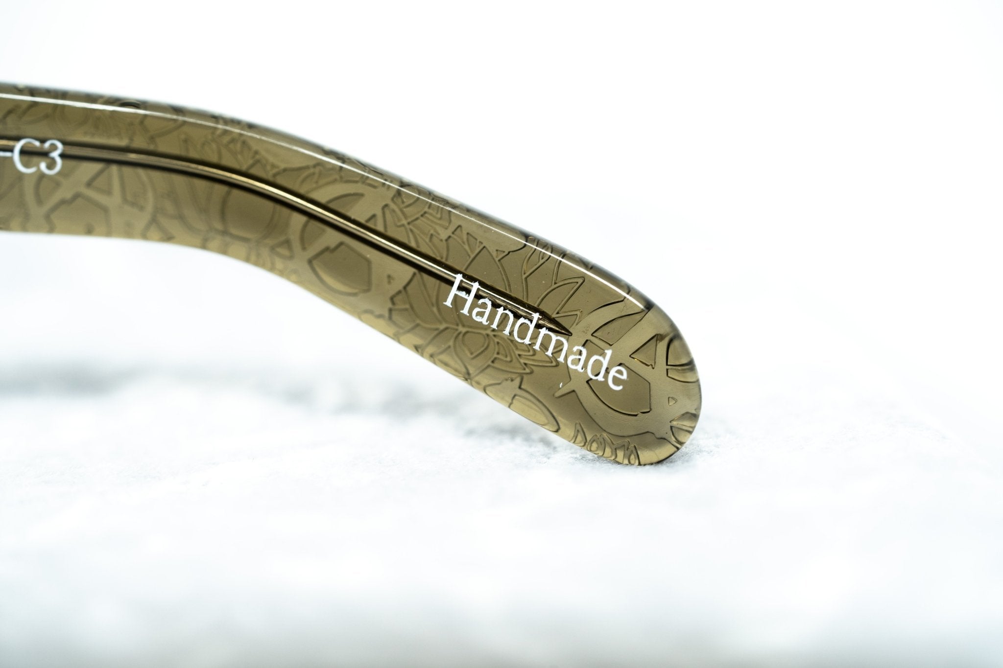 Buddhist Punk Sunglasses Rectangular Khaki and Brown-GR8 Sunglasses