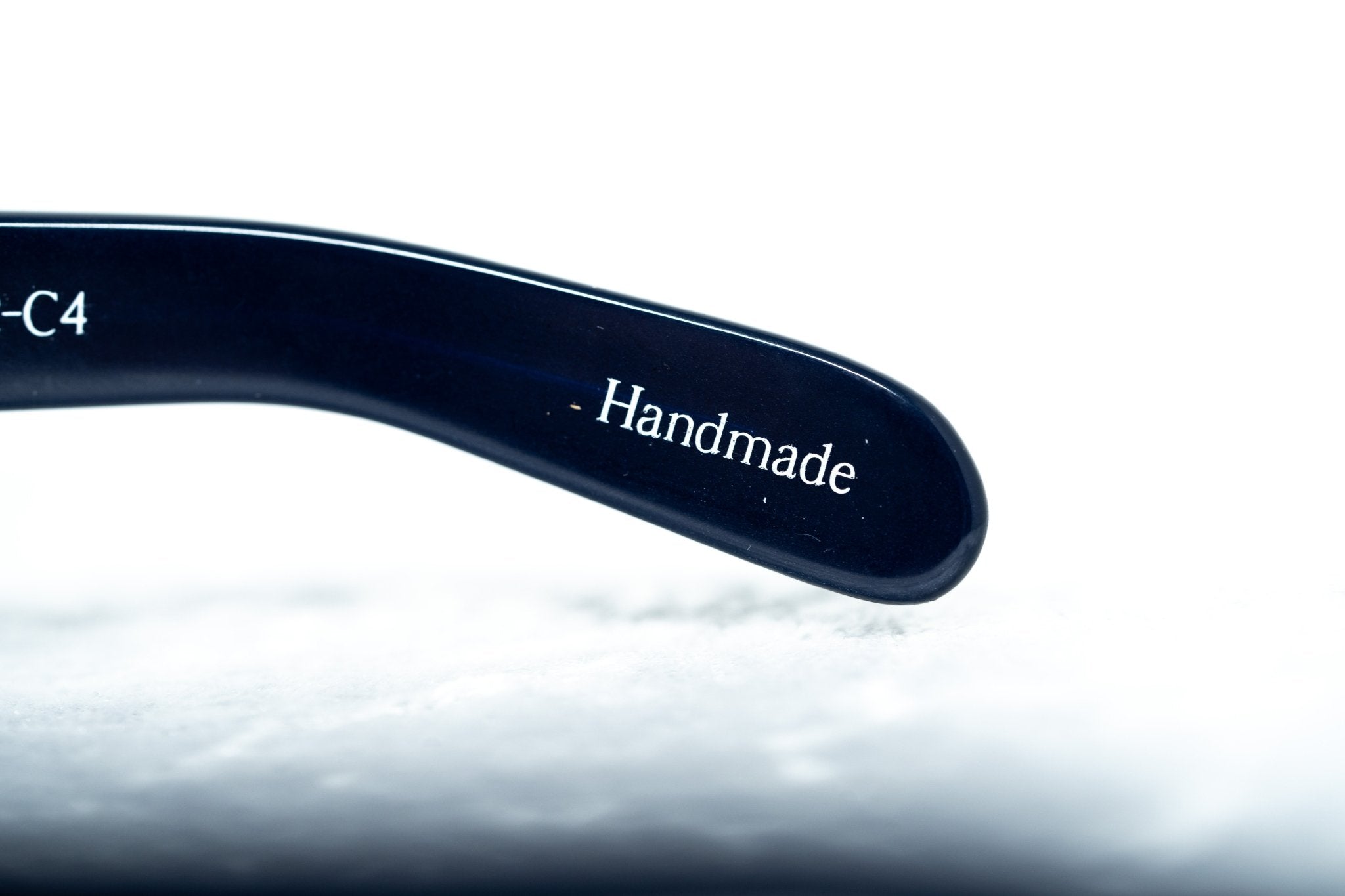 Buddhist Punk Sunglasses Rectangular Navy and Grey-GR8 Sunglasses