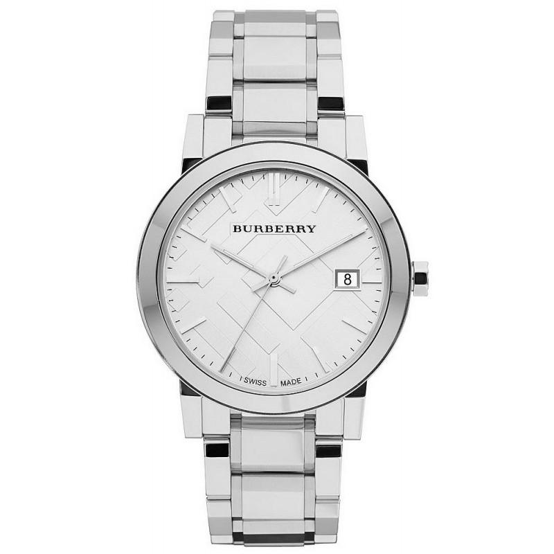 Burberry Men's Watch The City 38mm Silver BU9000-GR8 Sunglasses