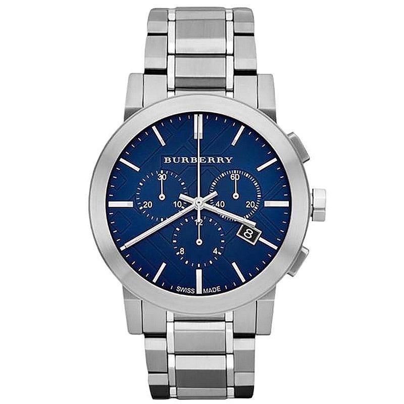 Burberry Men's Watch Chronograph The City Blue BU9363-GR8 Sunglasses