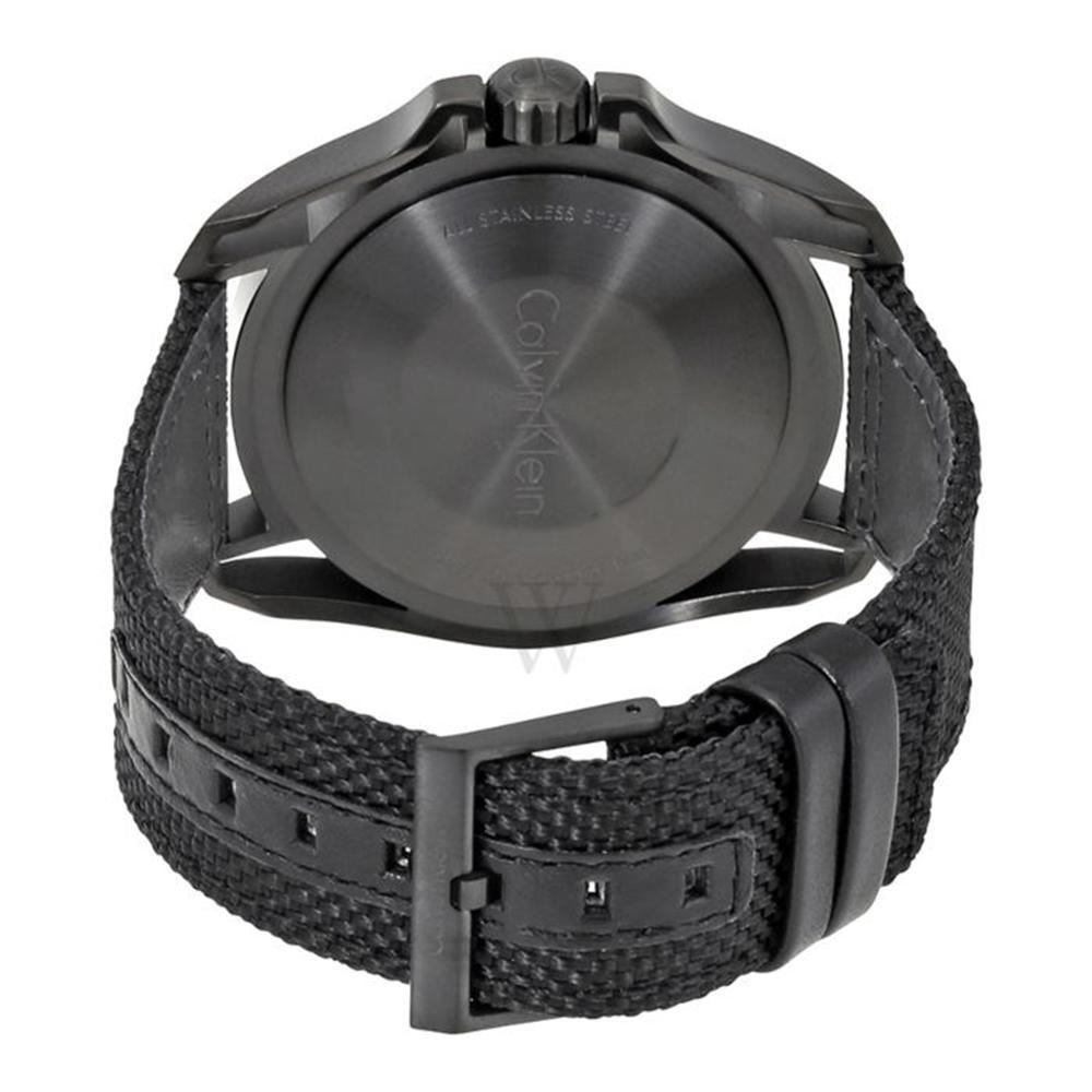 Calvin Klein Watch Earth Black K5Y31ZB1-GR8 Sunglasses