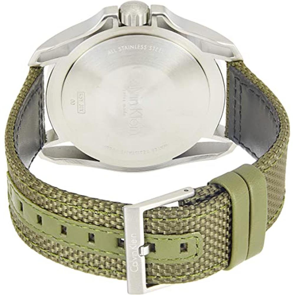 Calvin Klein Watch Earth Green K5Y31XWL-GR8 Sunglasses