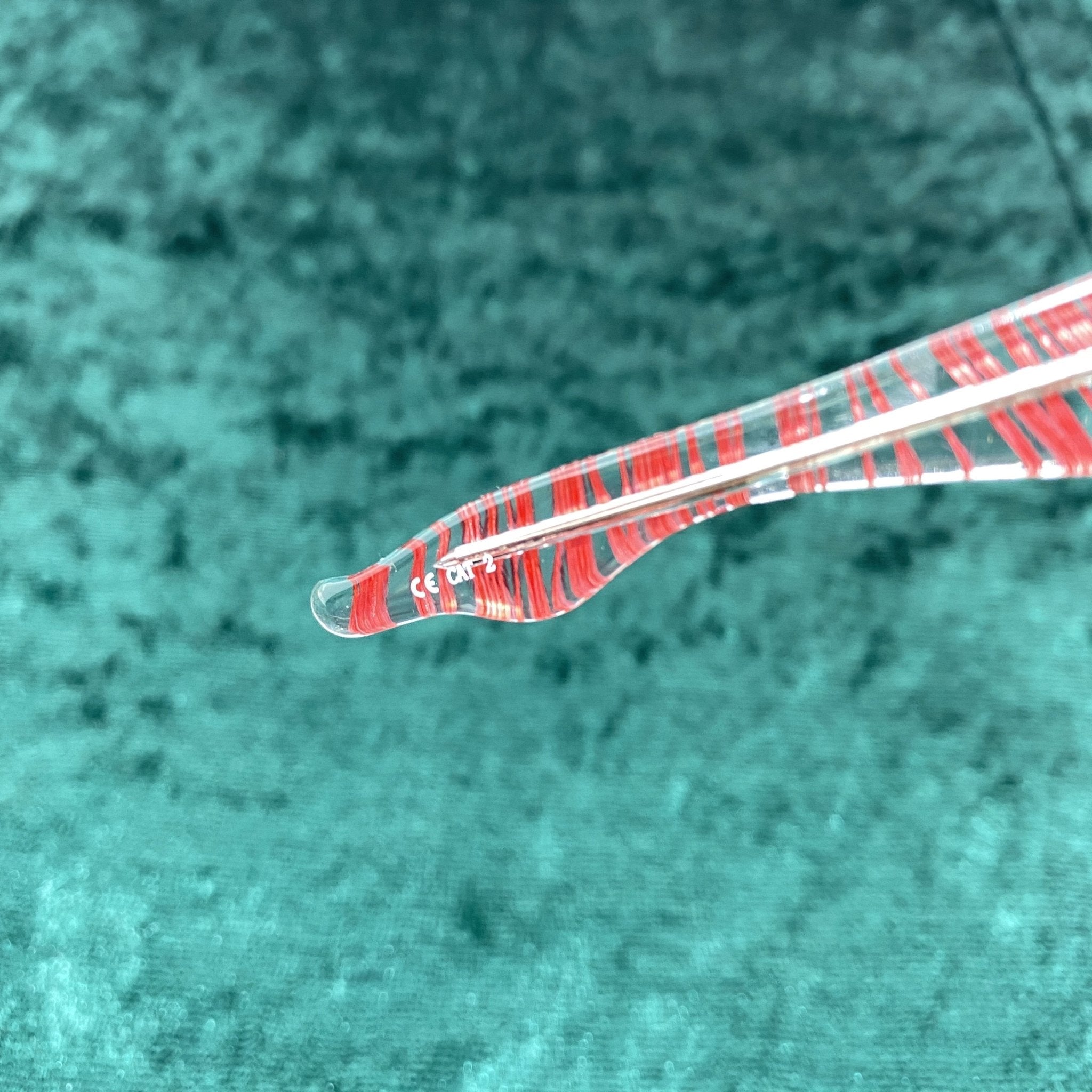 Charlotte Olympia Sunglasses Cat Eyes Red and Grey-GR8 Sunglasses