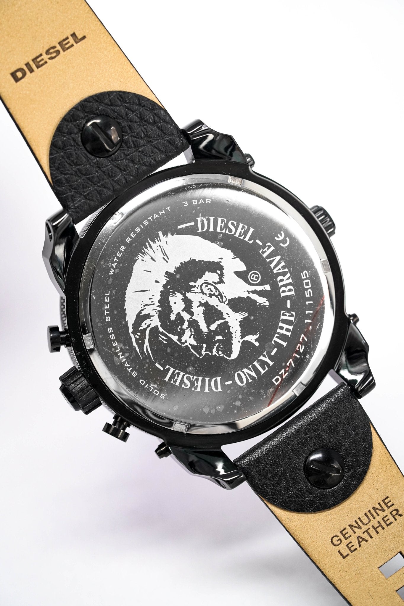 Diesel Men's Chronograph Watch Big Daddy Blue Black - Watches & Crystals
