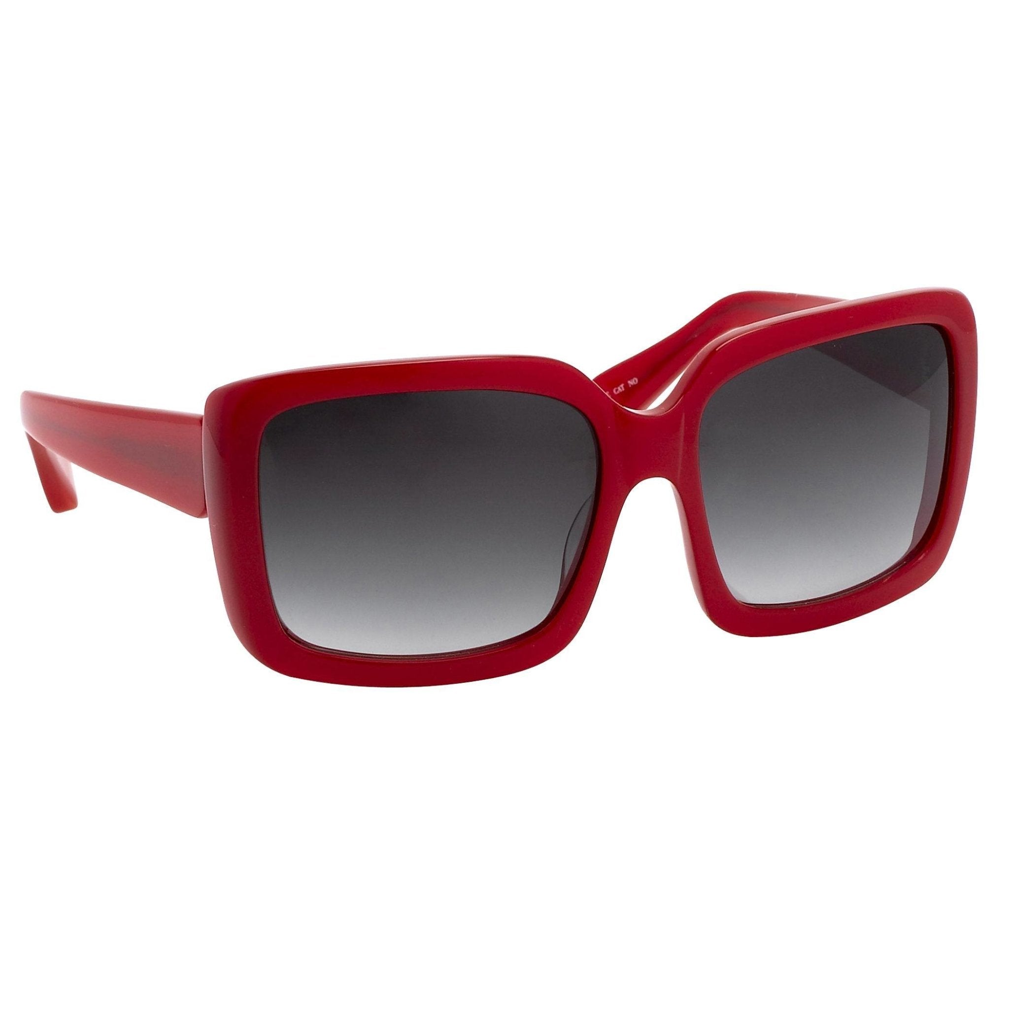 Eley Kishimoto Sunglasses Oversized Rectangular Red and Grey-GR8 Sunglasses