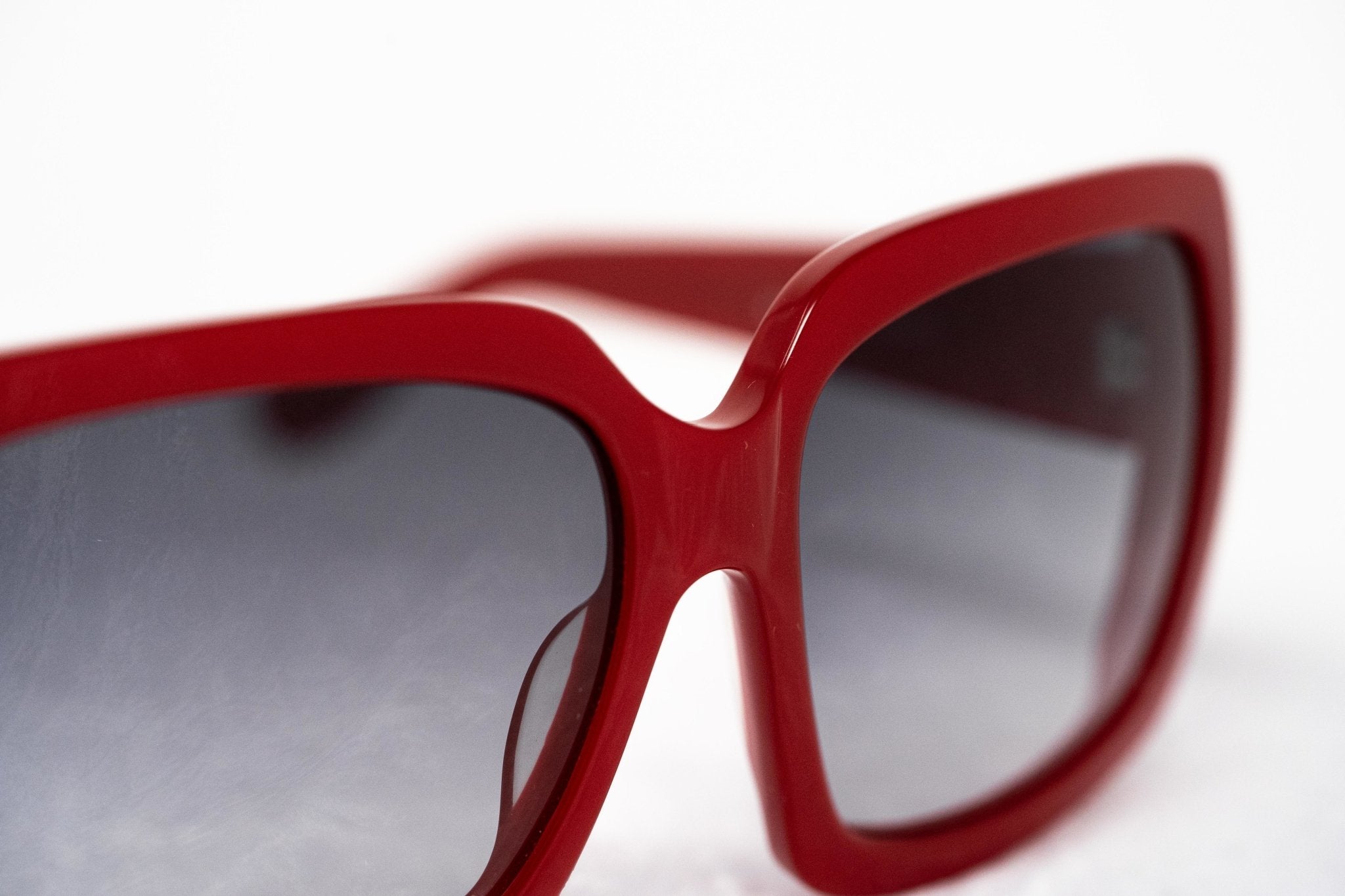 Eley Kishimoto Sunglasses Oversized Rectangular Red and Grey-GR8 Sunglasses