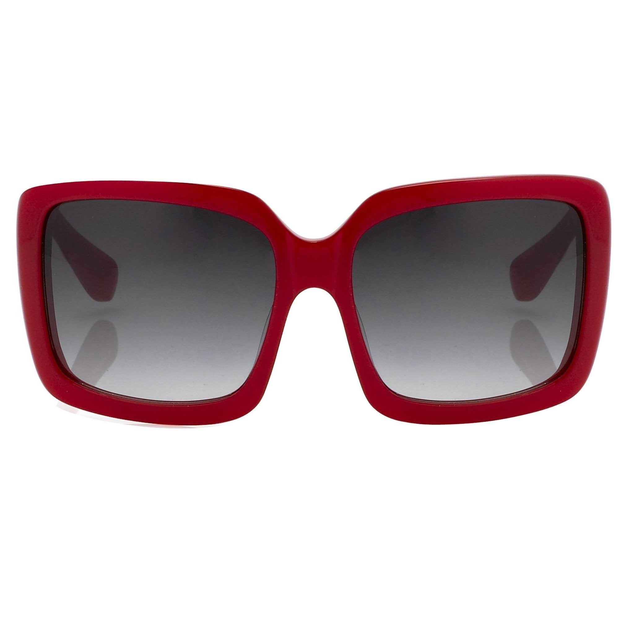 Eley Kishimoto Sunglasses Oversized Rectangular Red and Grey-GR8 Sunglasses