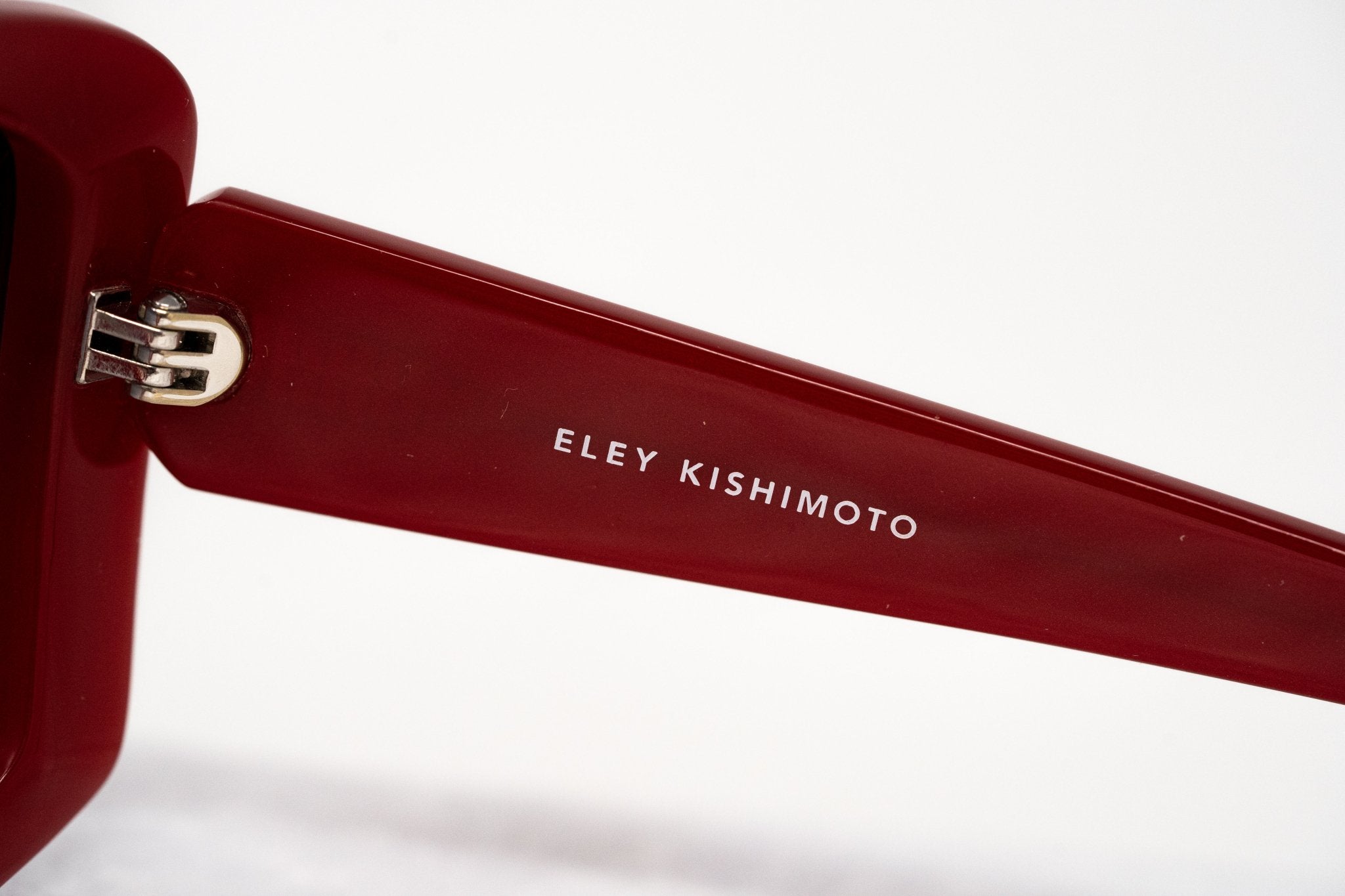Eley Kishimoto Sunglasses Oversized Rectangular Red and Grey-GR8 Sunglasses