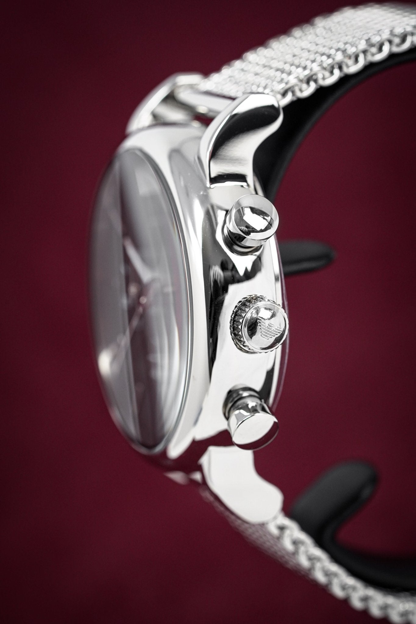 Emporio Armani Men's Luigi Chronograph Watch Mesh AR1811 - Watches & Crystals