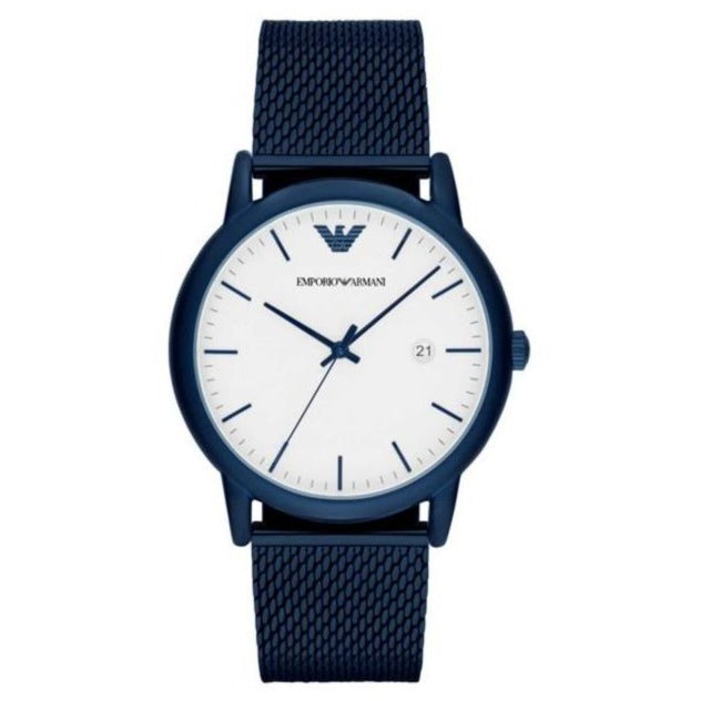 Emporio Armani Men's Luigi Watch Blue PVD AR11025 - Watches & Crystals