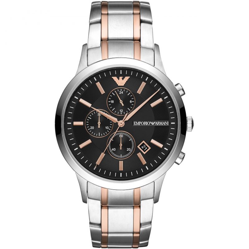 Emporio Armani Men's Renato Chronograph Watch AR11165 - Watches & Crystals