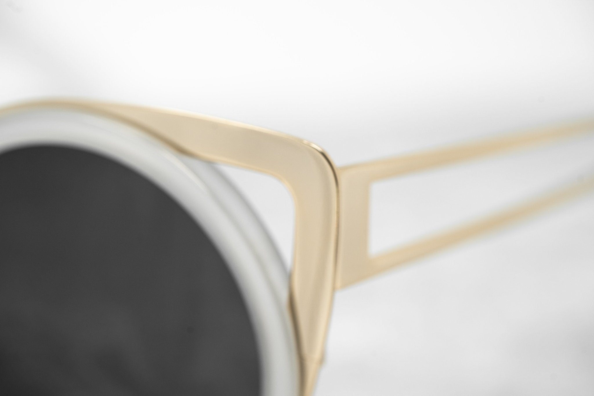 Erdem Sunglasses Cat Eye Transparent White and Grey-GR8 Sunglasses