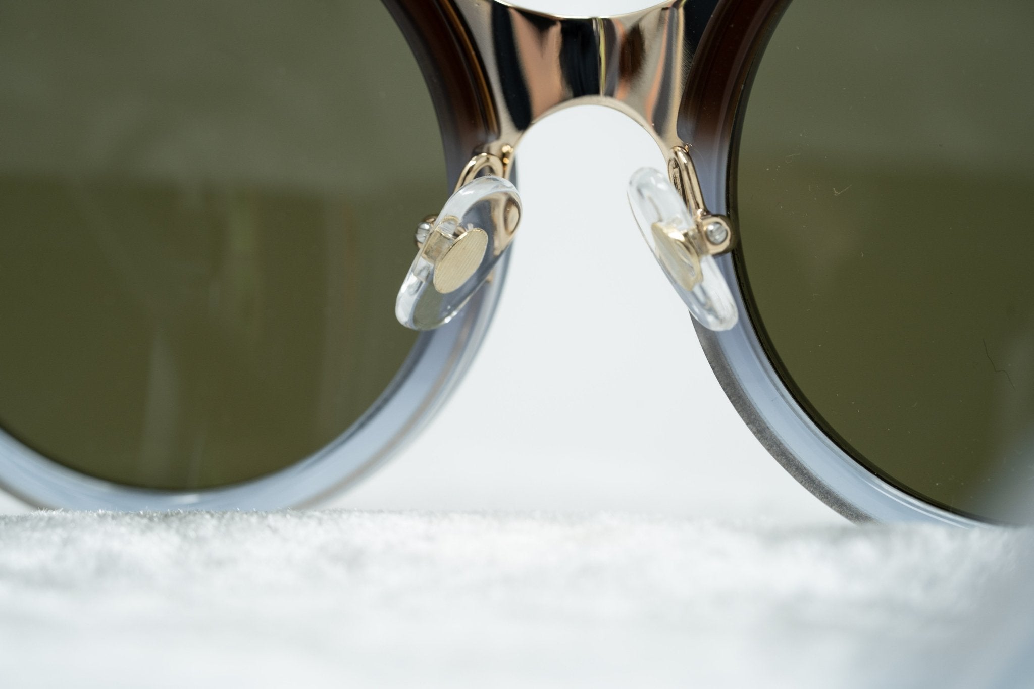 Erdem Sunglasses Cat Eye Gold and Brown-GR8 Sunglasses