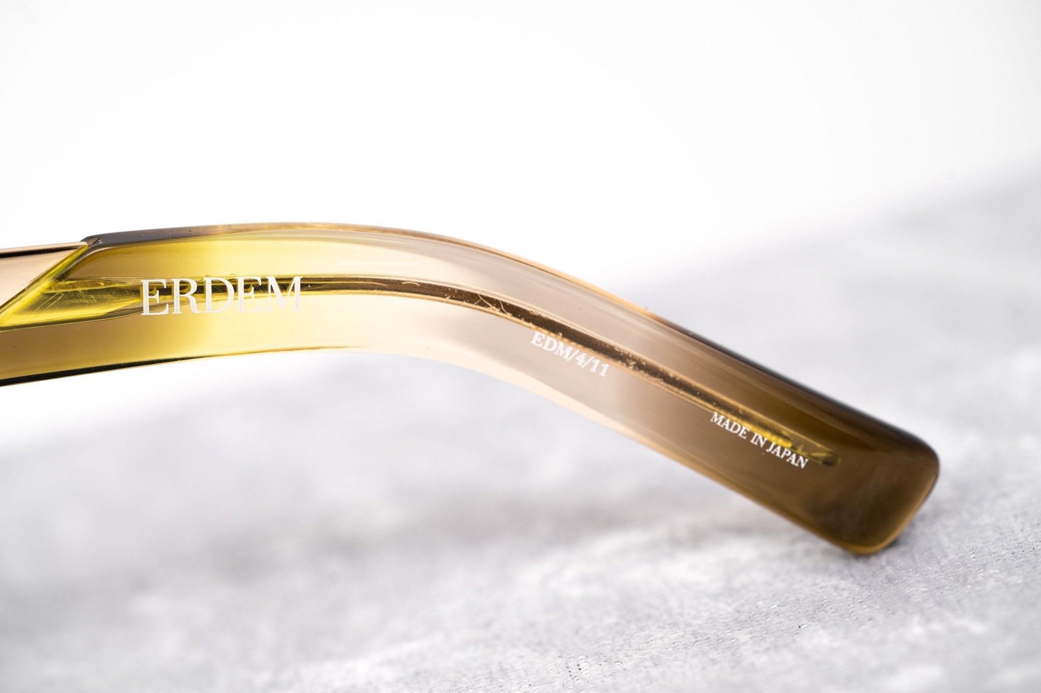 Erdem Ladies Sunglasses Cat Eye Light Gold and Brown EDM4C11SUN-GR8 Sunglasses