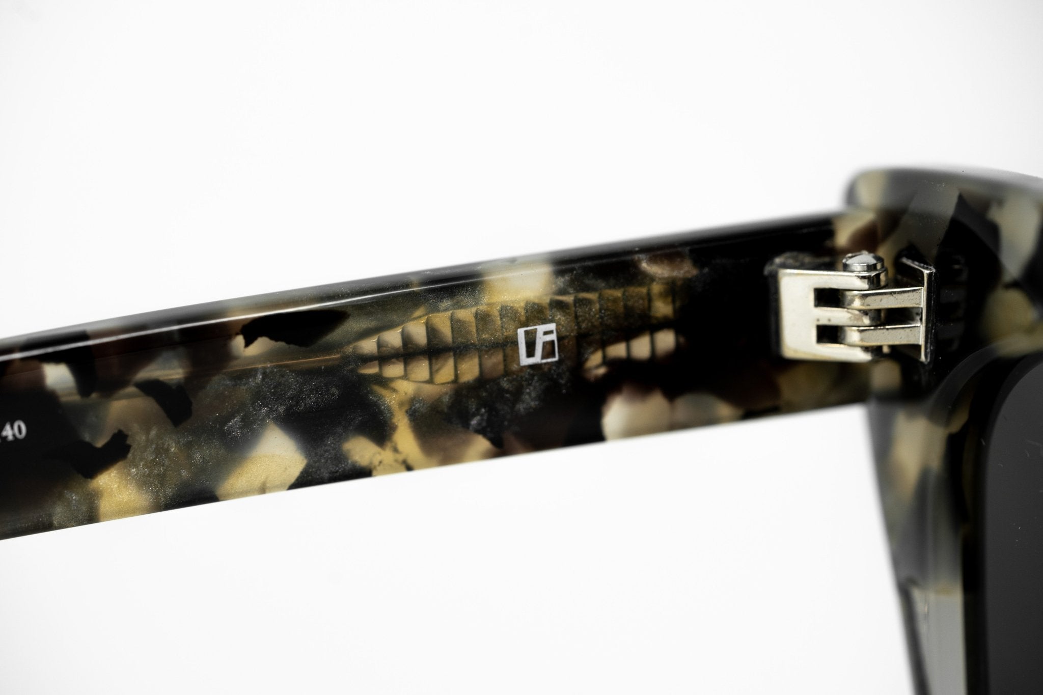 Erdem Ladies Sunglasses Cat Eye Marble and Grey EDM22C3SUN-GR8 Sunglasses