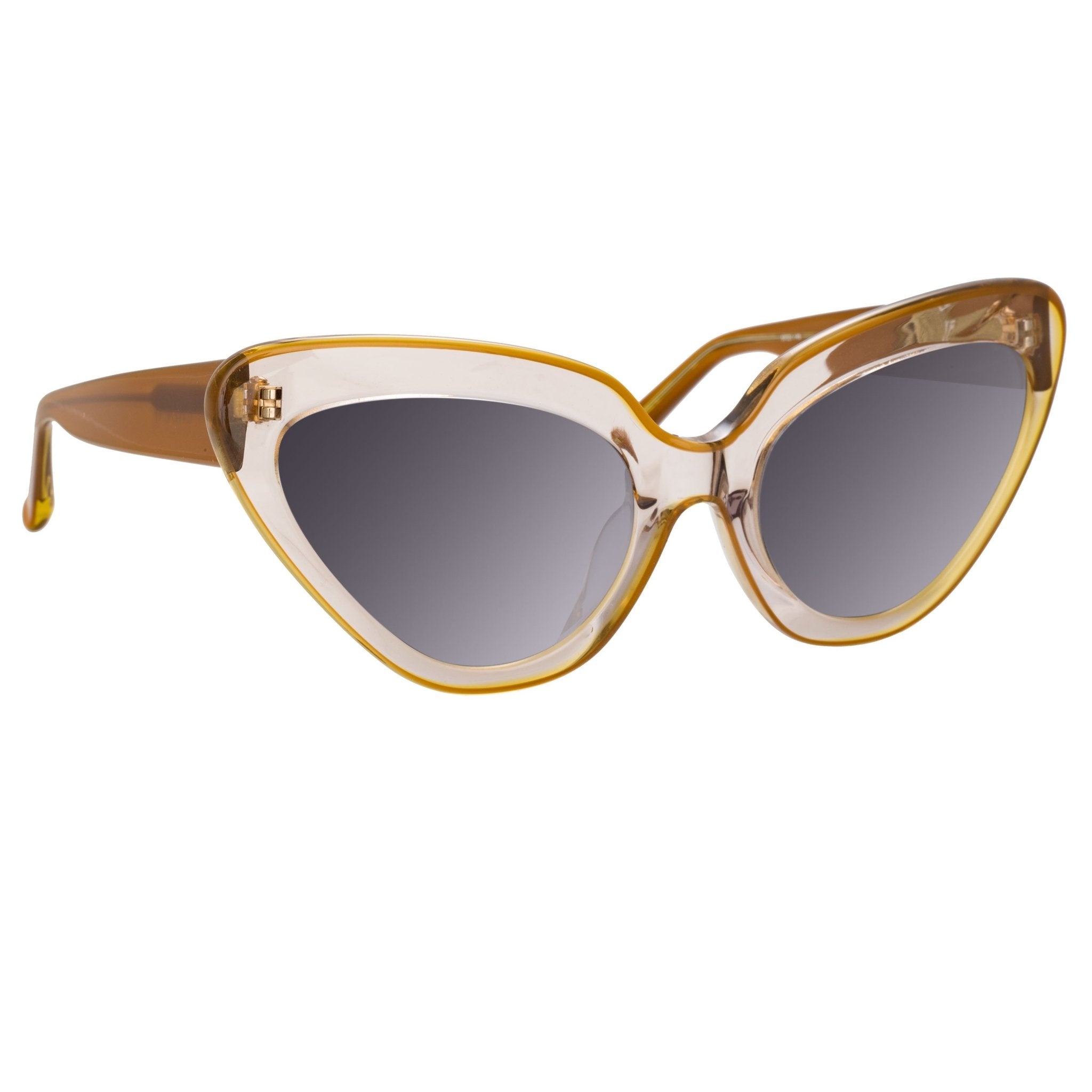 Erdem Sunglasses Cat Eye Marmalade and Grey-GR8 Sunglasses