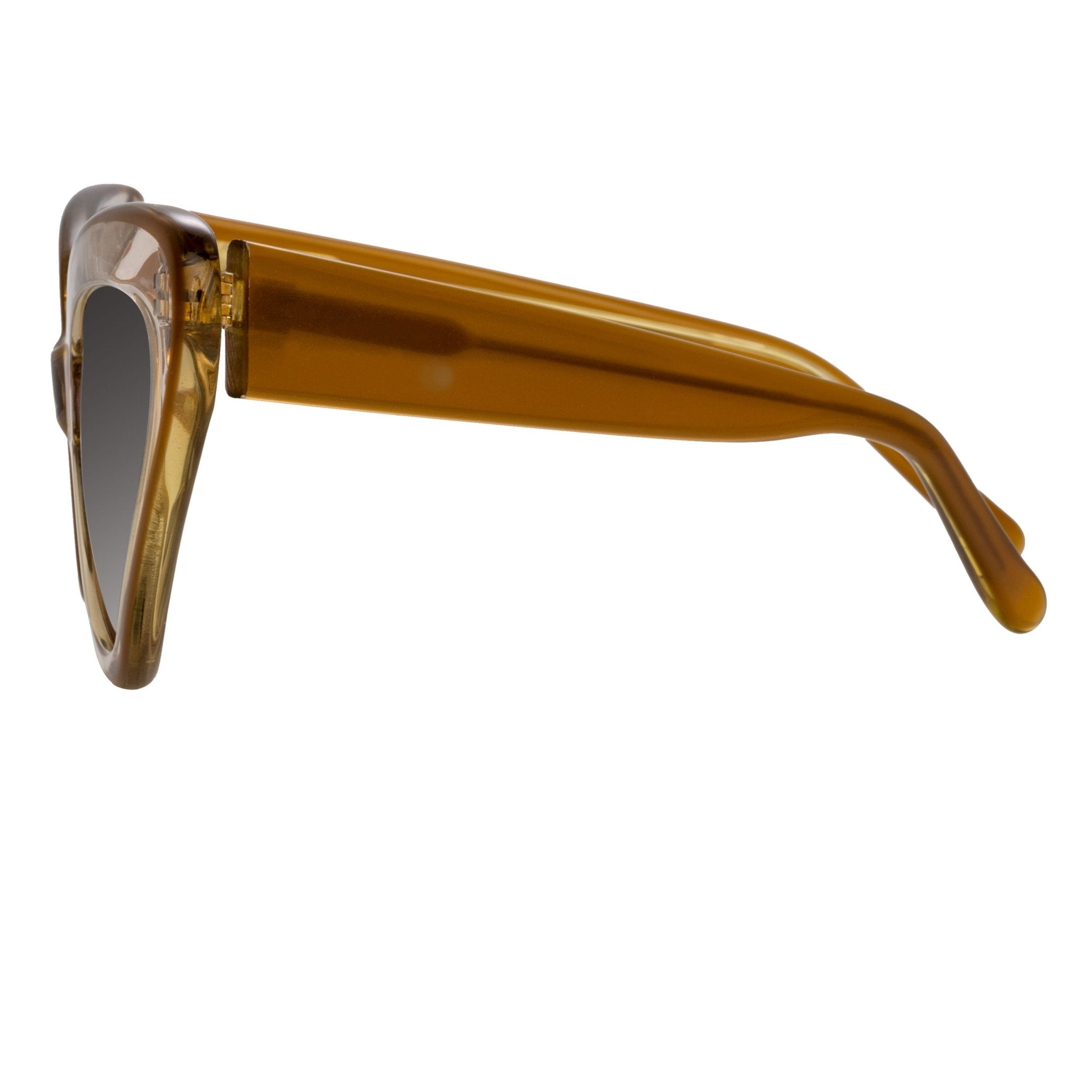 Erdem Sunglasses Cat Eye Marmalade and Grey-GR8 Sunglasses