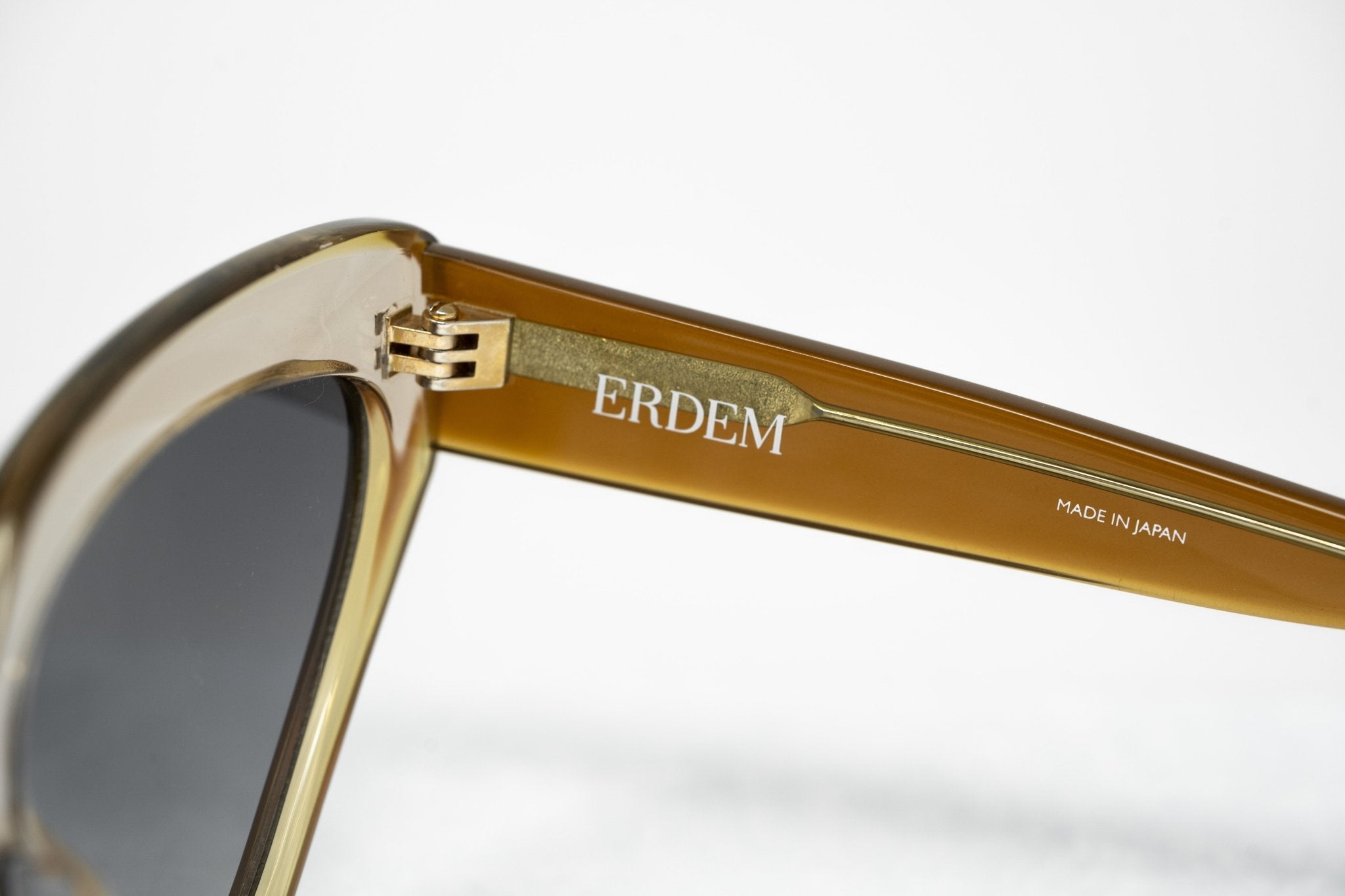 Erdem Sunglasses Cat Eye Marmalade and Grey-GR8 Sunglasses