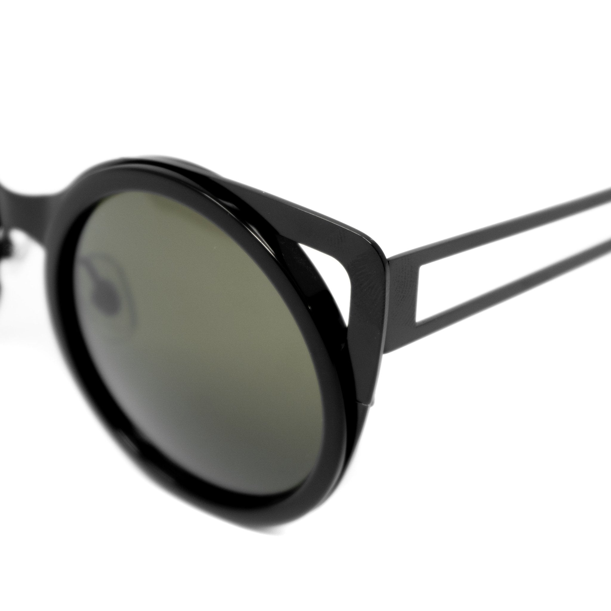 Erdem Sunglasses Cat Eye Black and Grey-GR8 Sunglasses
