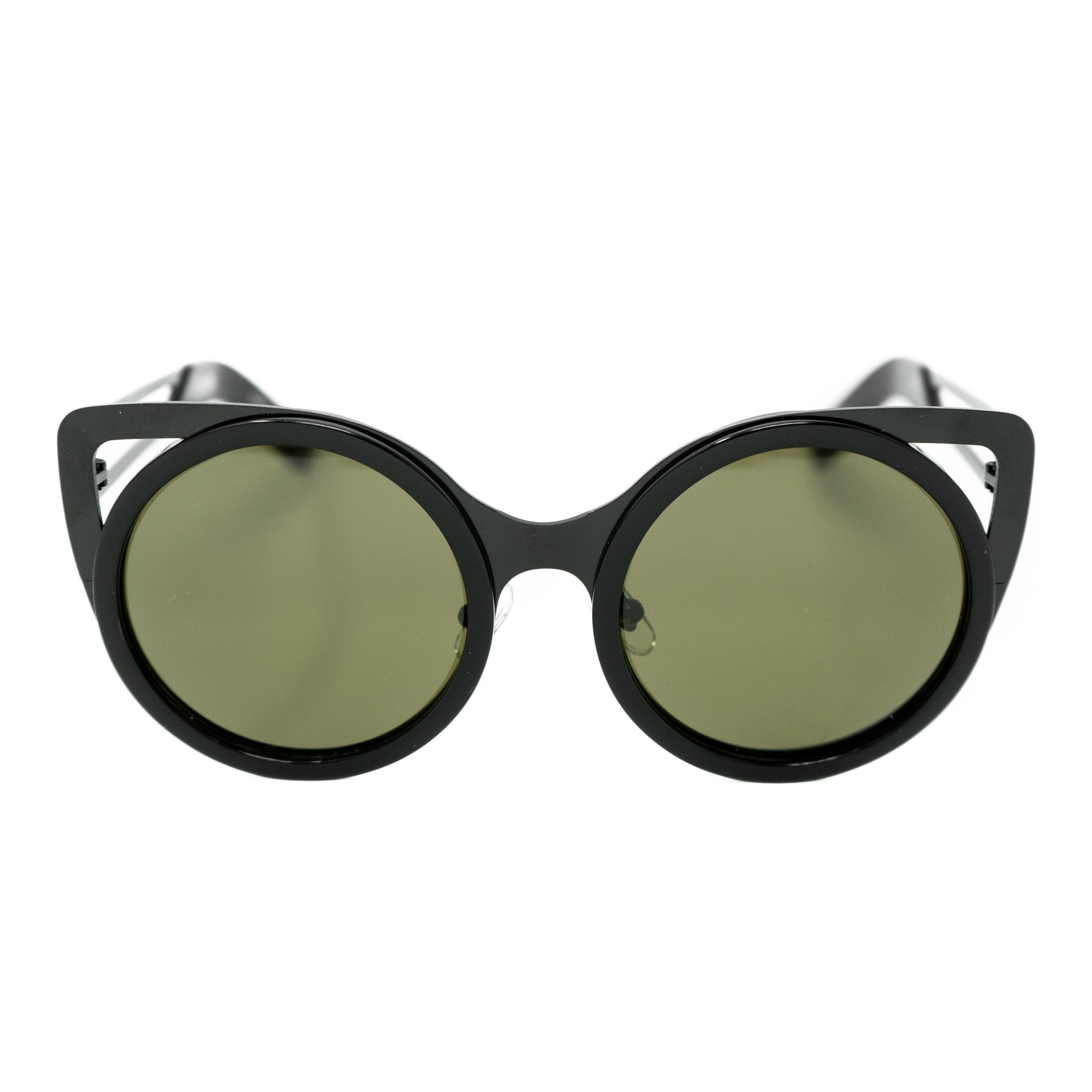 Erdem Sunglasses Cat Eye Black and Grey-GR8 Sunglasses