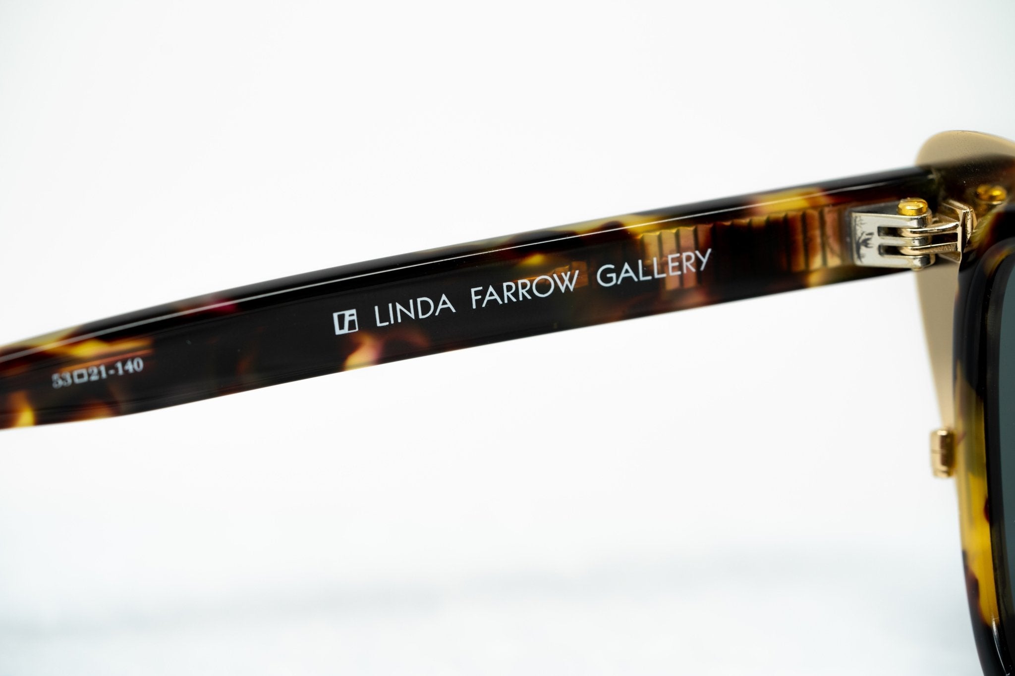 Erdem Ladies Sunglasses Cat Eye Gold Tortoise Shell and Grey EDM17C2SUN-GR8 Sunglasses