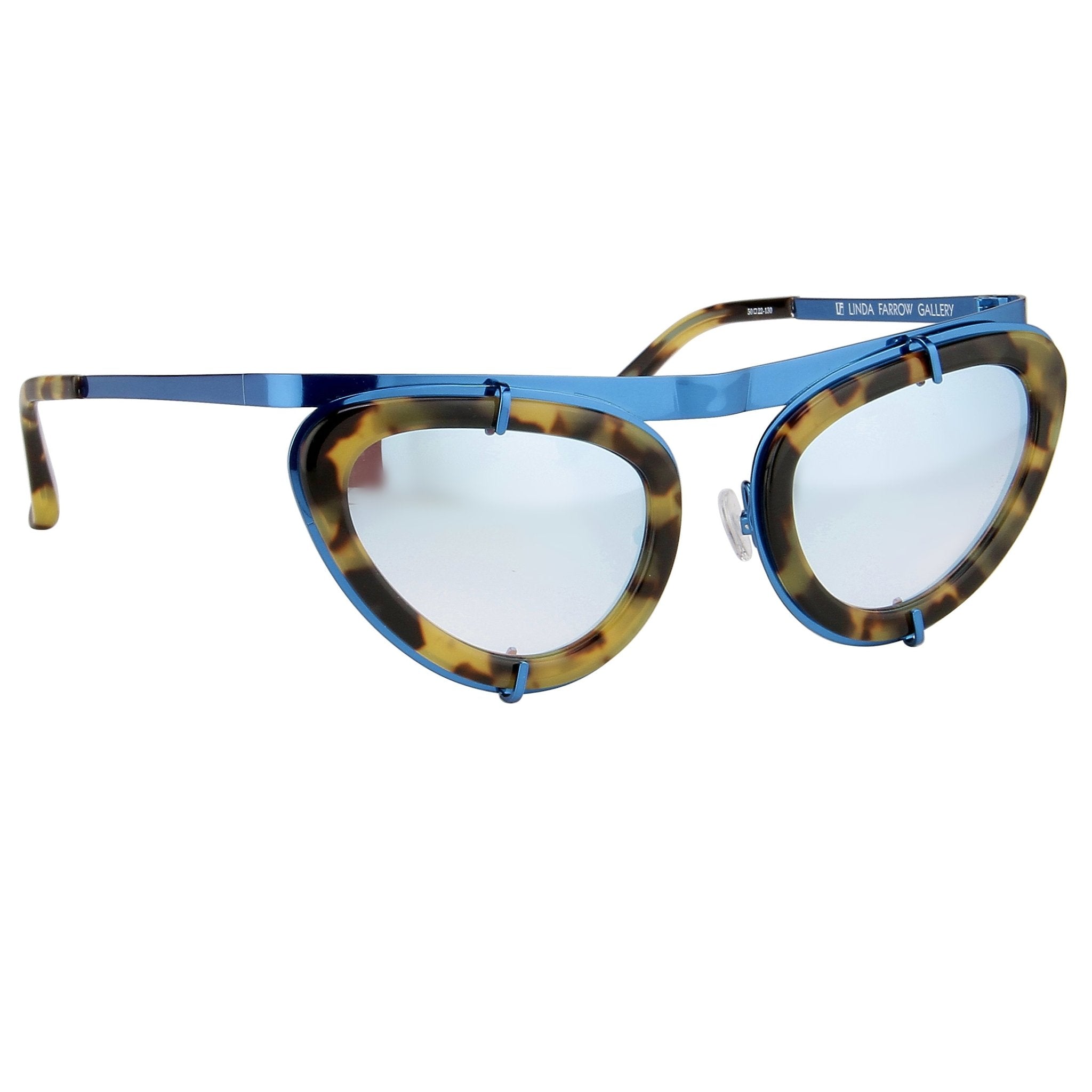 Erdem Sunglasses Cat Eye Tortoise Shell and Blue-GR8 Sunglasses