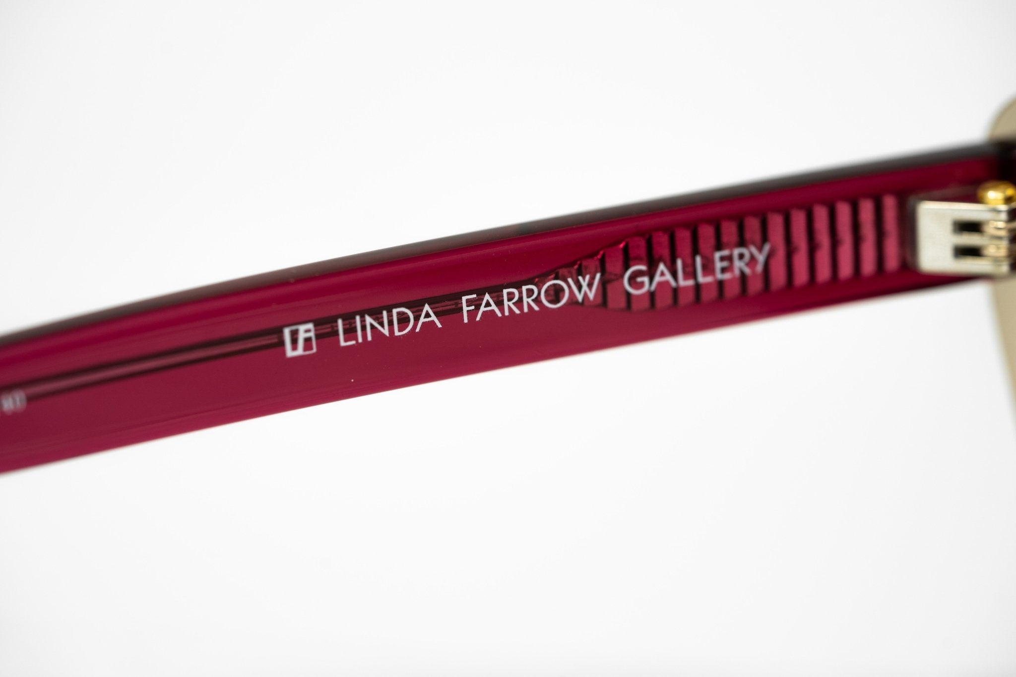 Erdem Sunglasses Cat Eye Gold and Maroon-GR8 Sunglasses