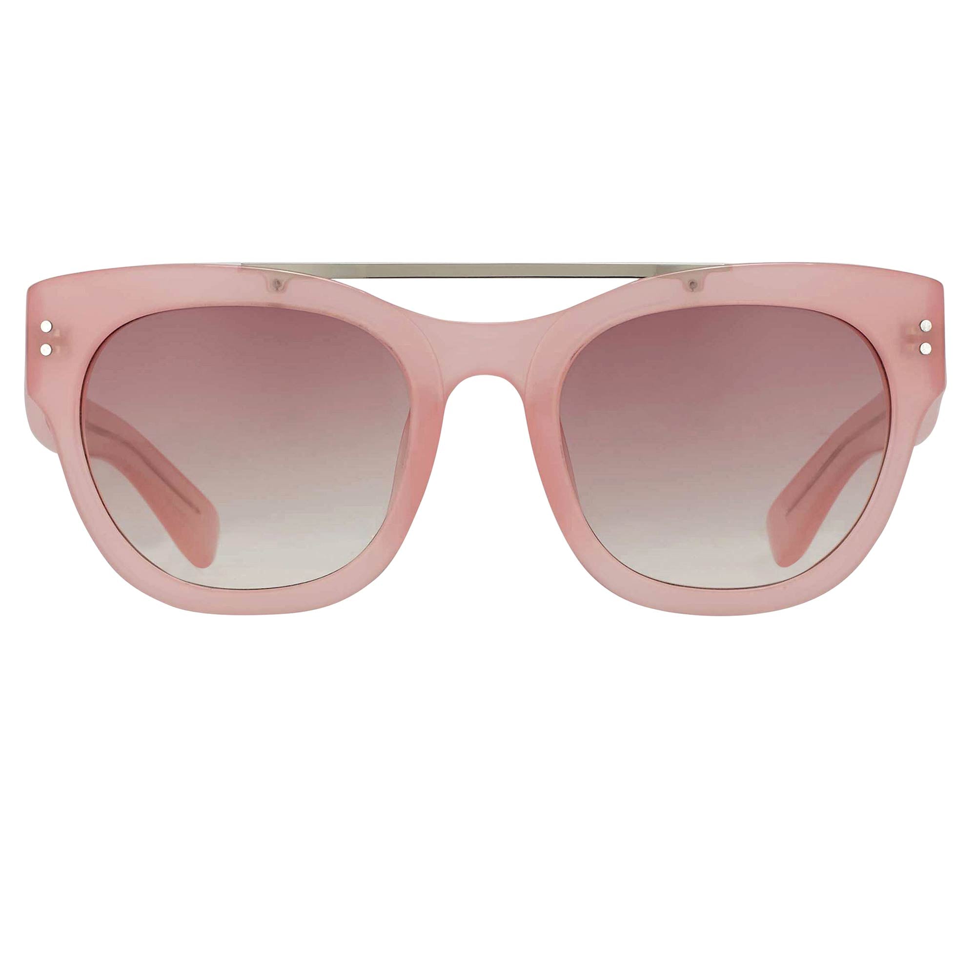 Erdem Ladies Sunglasses D-Frame Pink EDM11C5SUN-GR8 Sunglasses