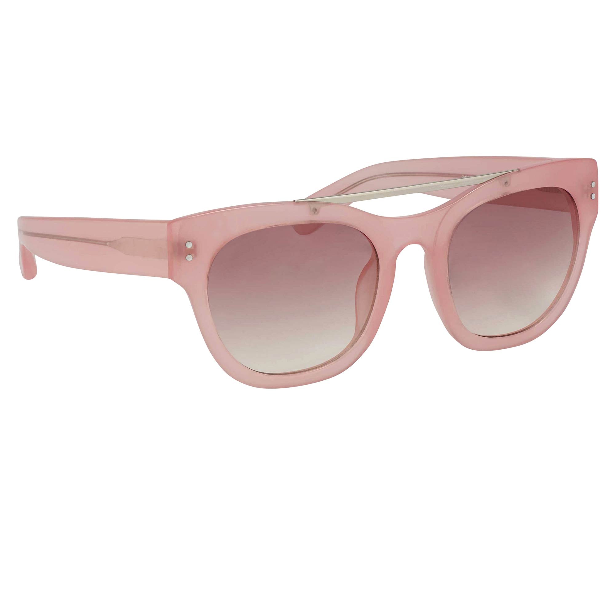 Erdem Ladies Sunglasses D-Frame Pink EDM11C5SUN-GR8 Sunglasses