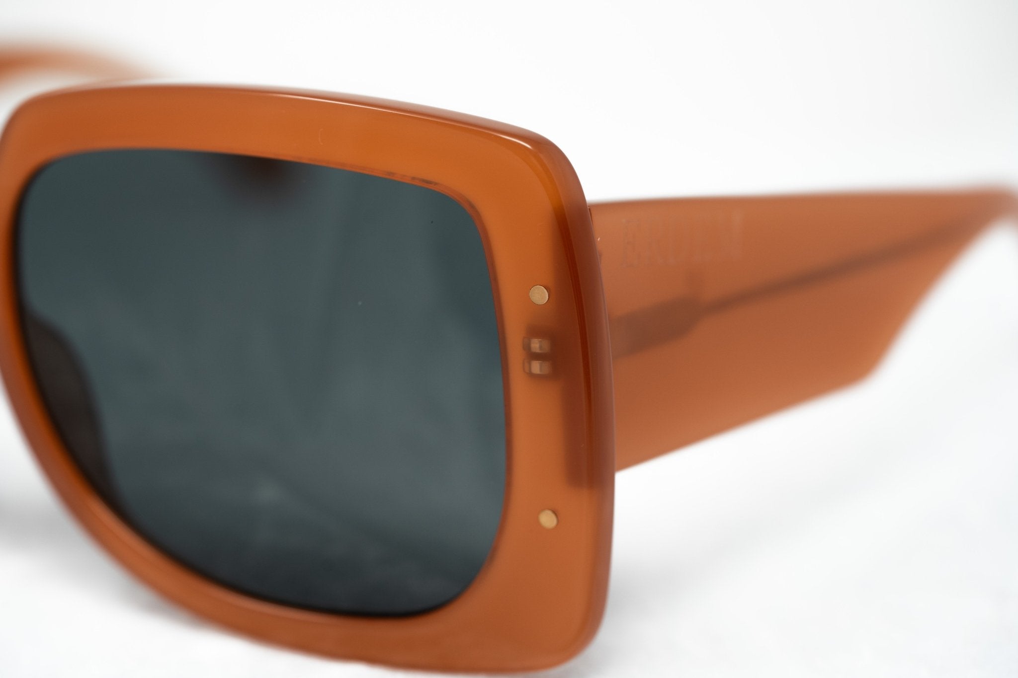 Erdem Ladies Sunglasses Oversized Burnt Orange and Grey-GR8 Sunglasses