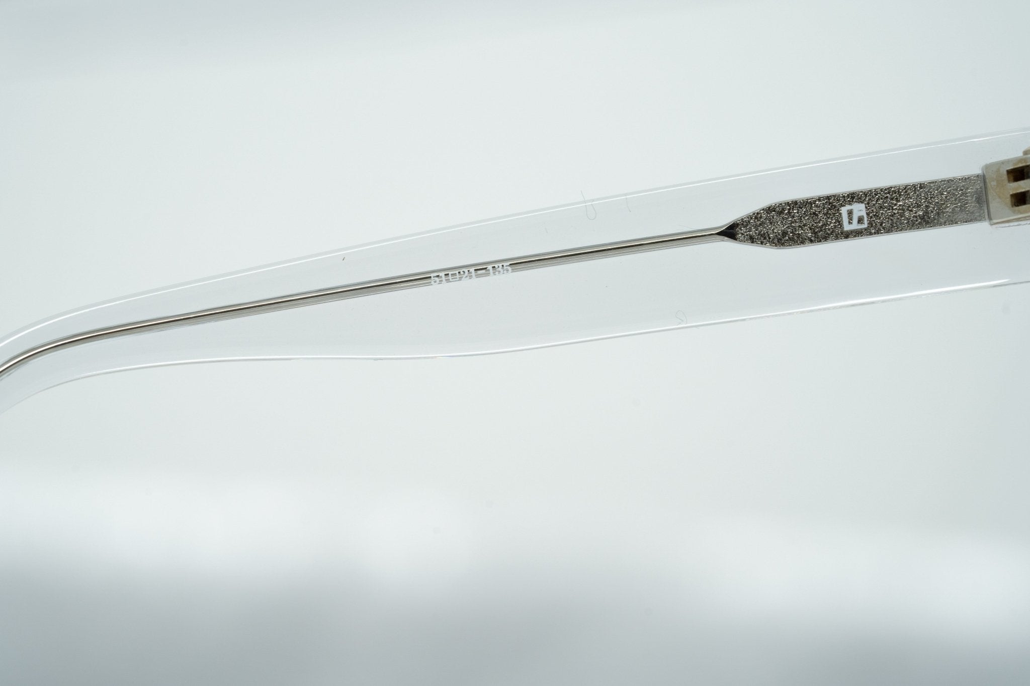 Erdem Ladies Sunglasses Oversized Clear Black and Grey EDM20C1SUN-GR8 Sunglasses