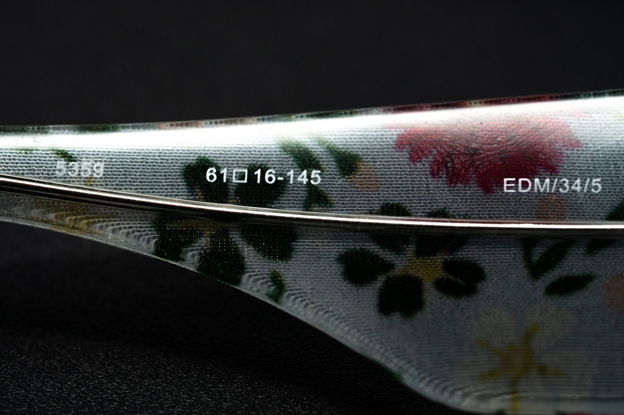 Erdem Sunglasses Oversized Floral and Grey-GR8 Sunglasses