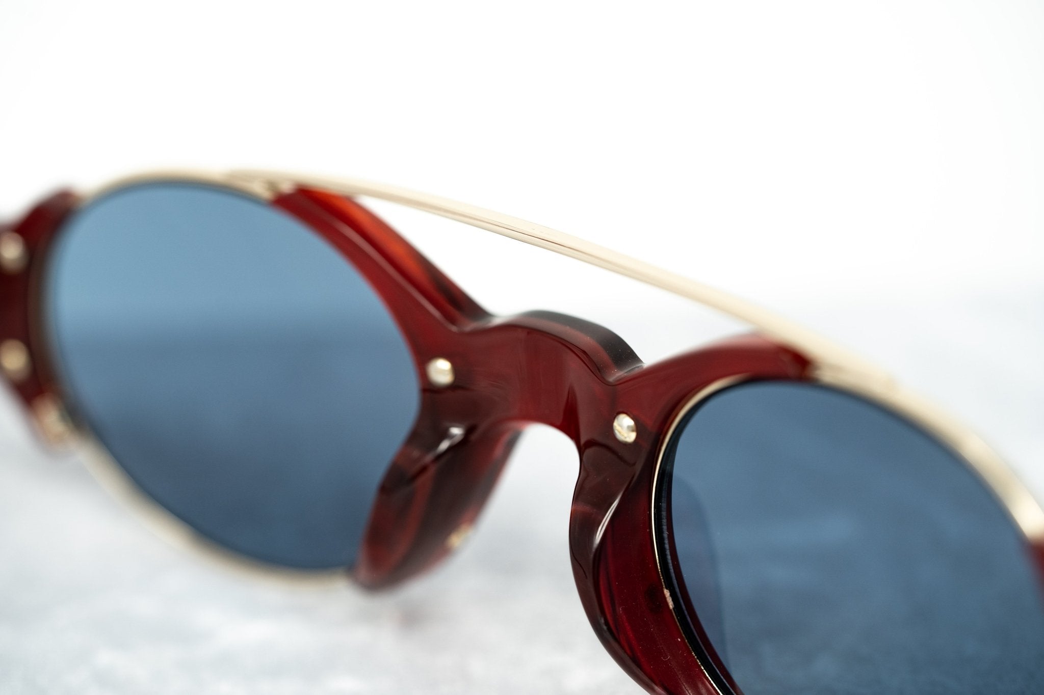 Erdem Sunglasses Red Marble and Blue EDM8C4SUN-GR8 Sunglasses