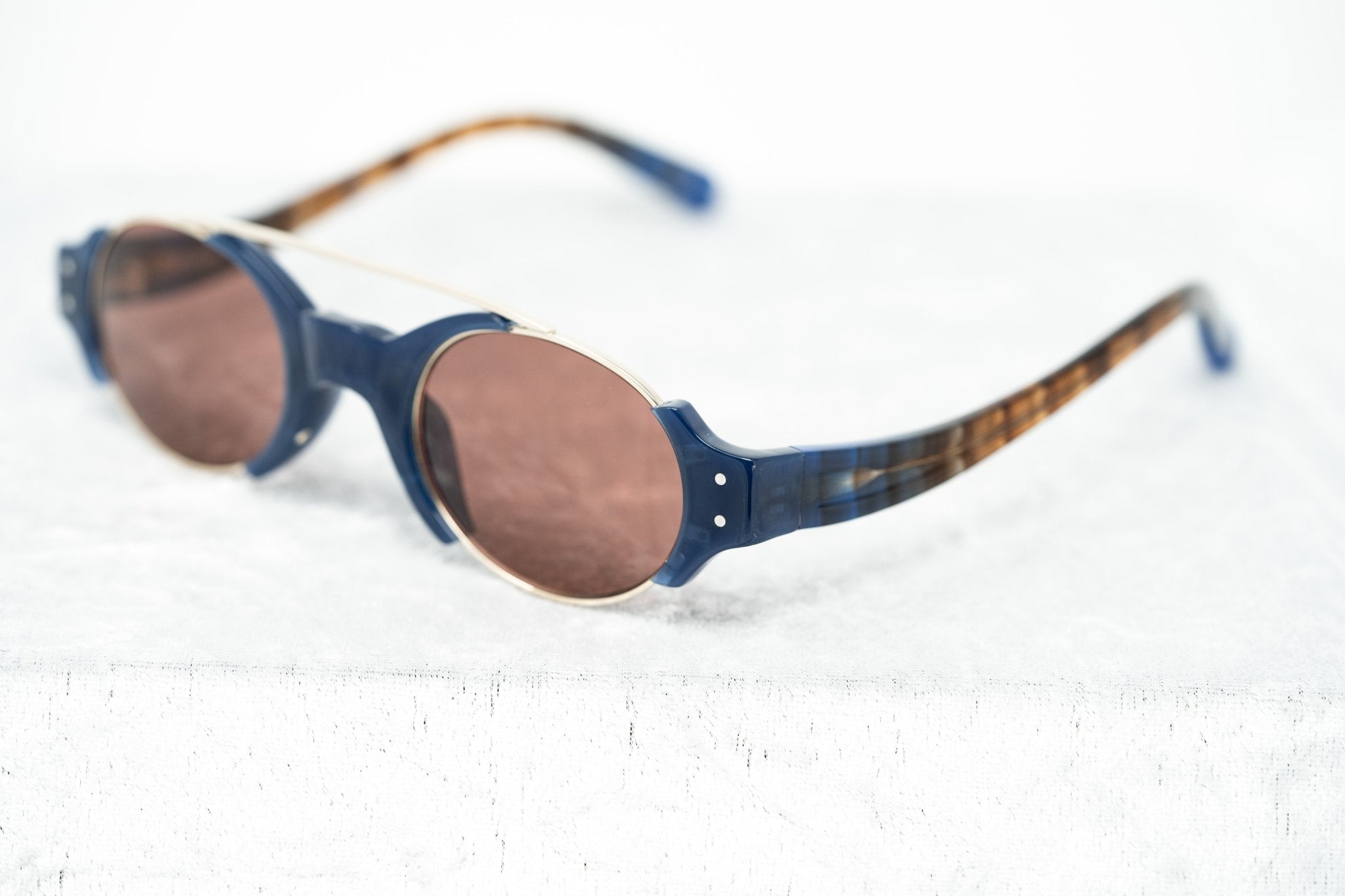 Erdem Sunglasses Royal Blue and Brown-GR8 Sunglasses