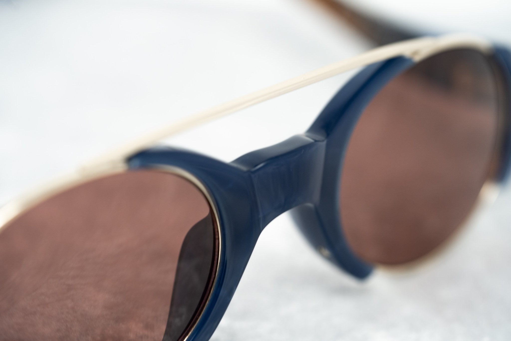 Erdem Sunglasses Royal Blue and Brown-GR8 Sunglasses