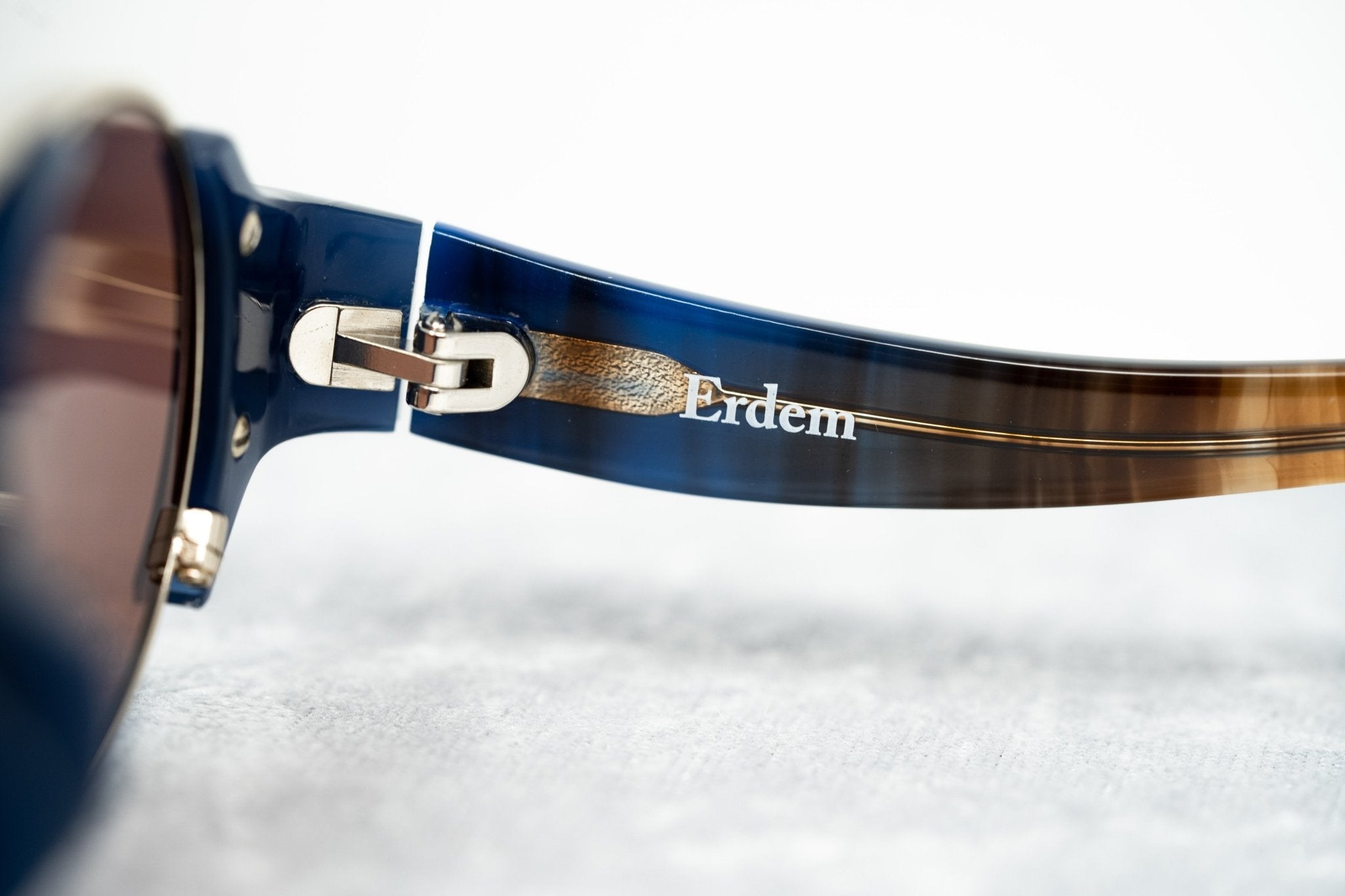 Erdem Sunglasses Royal Blue and Brown-GR8 Sunglasses
