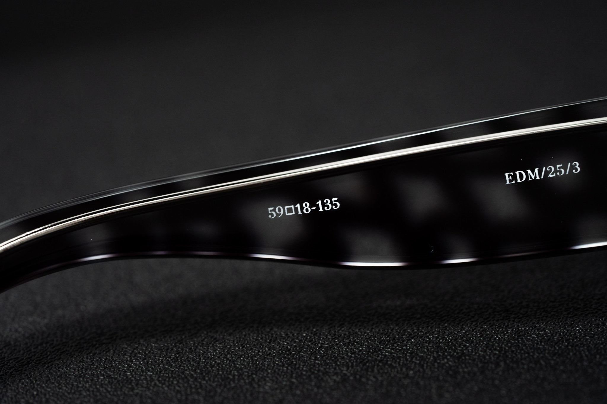 Erdem Sunglasses Black Purple Stingray Pattern and Grey-GR8 Sunglasses