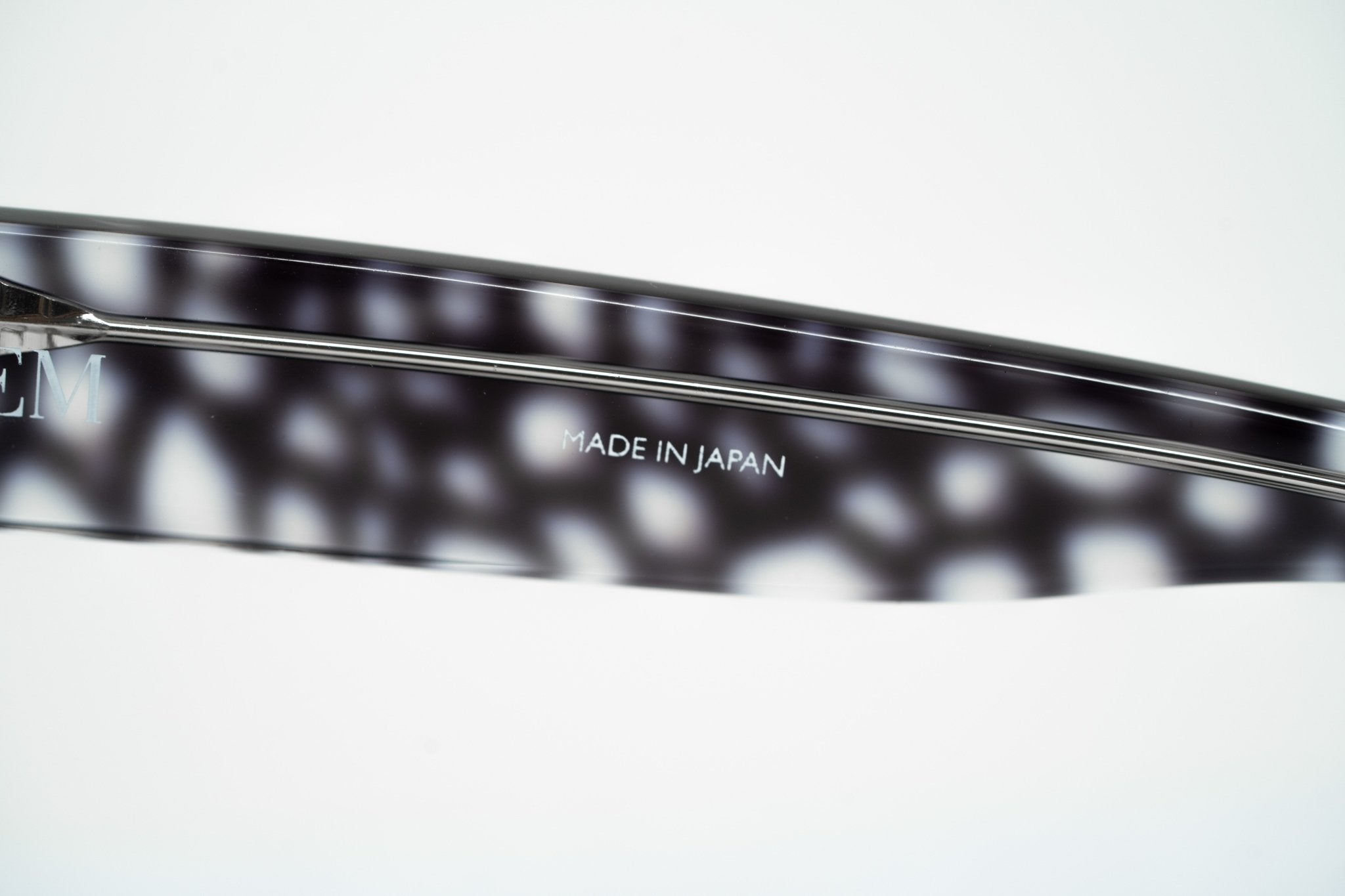 Erdem Sunglasses Black Purple Stingray Pattern and Grey-GR8 Sunglasses