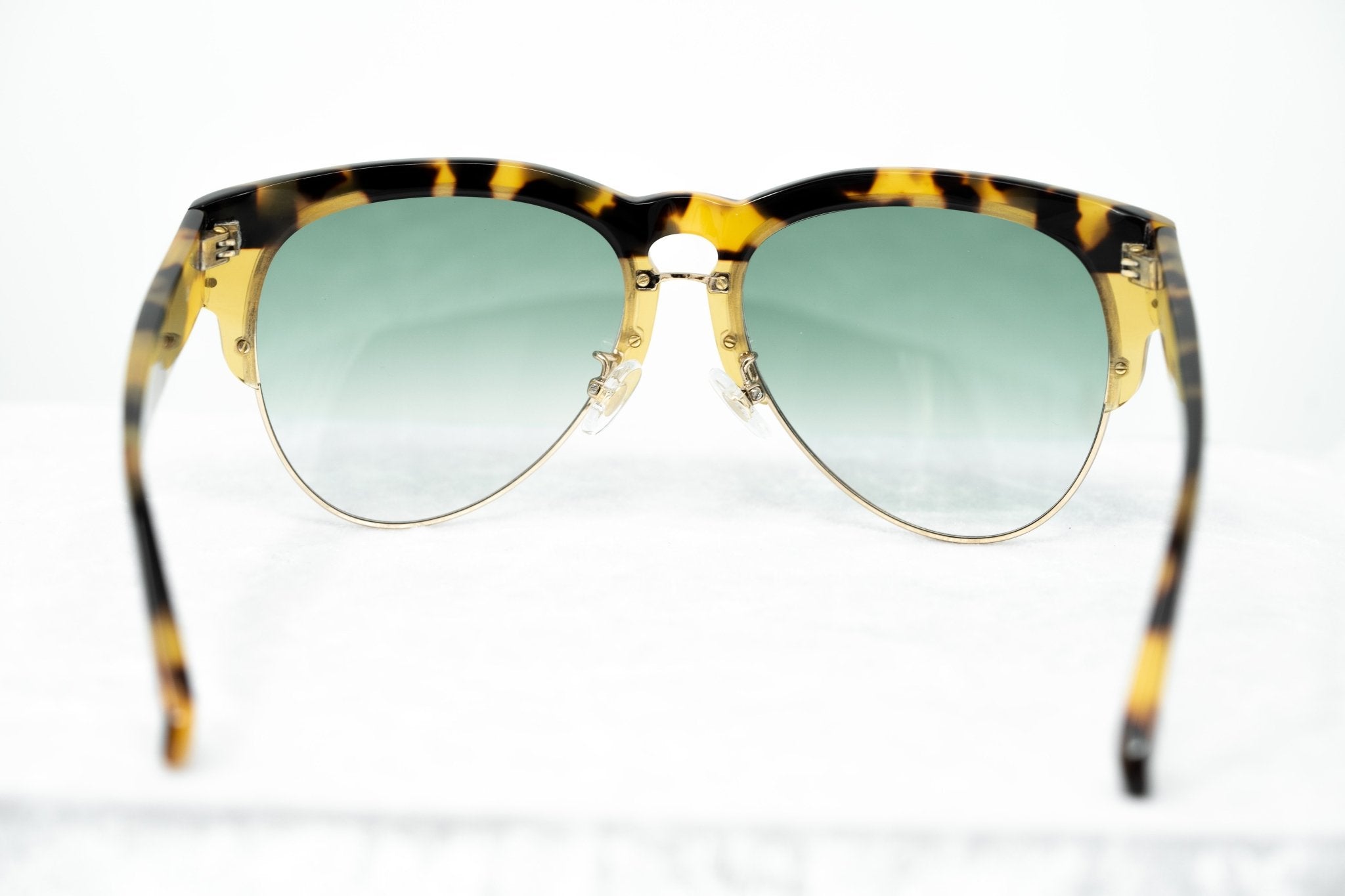 Erdem Sunglasses Gold Tortoise Shell and Green-GR8 Sunglasses