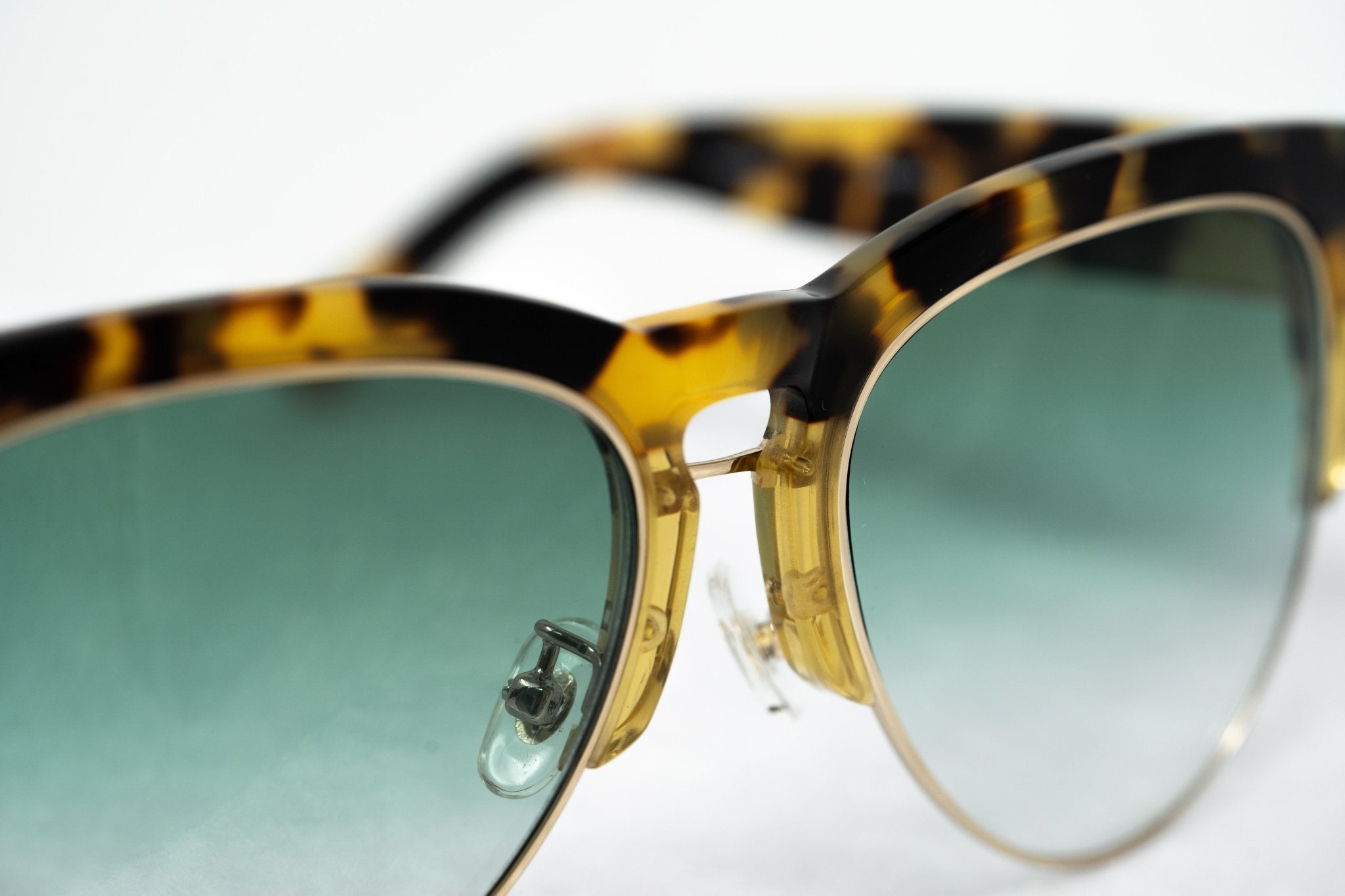 Erdem Sunglasses Gold Tortoise Shell and Green-GR8 Sunglasses