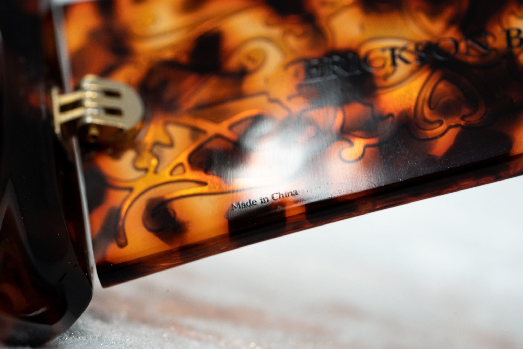 Erickson Beamon Ladies Sunglasses Oversized Tortoise Shell and Grey 8EB2C2T/SHELL-GR8 Sunglasses