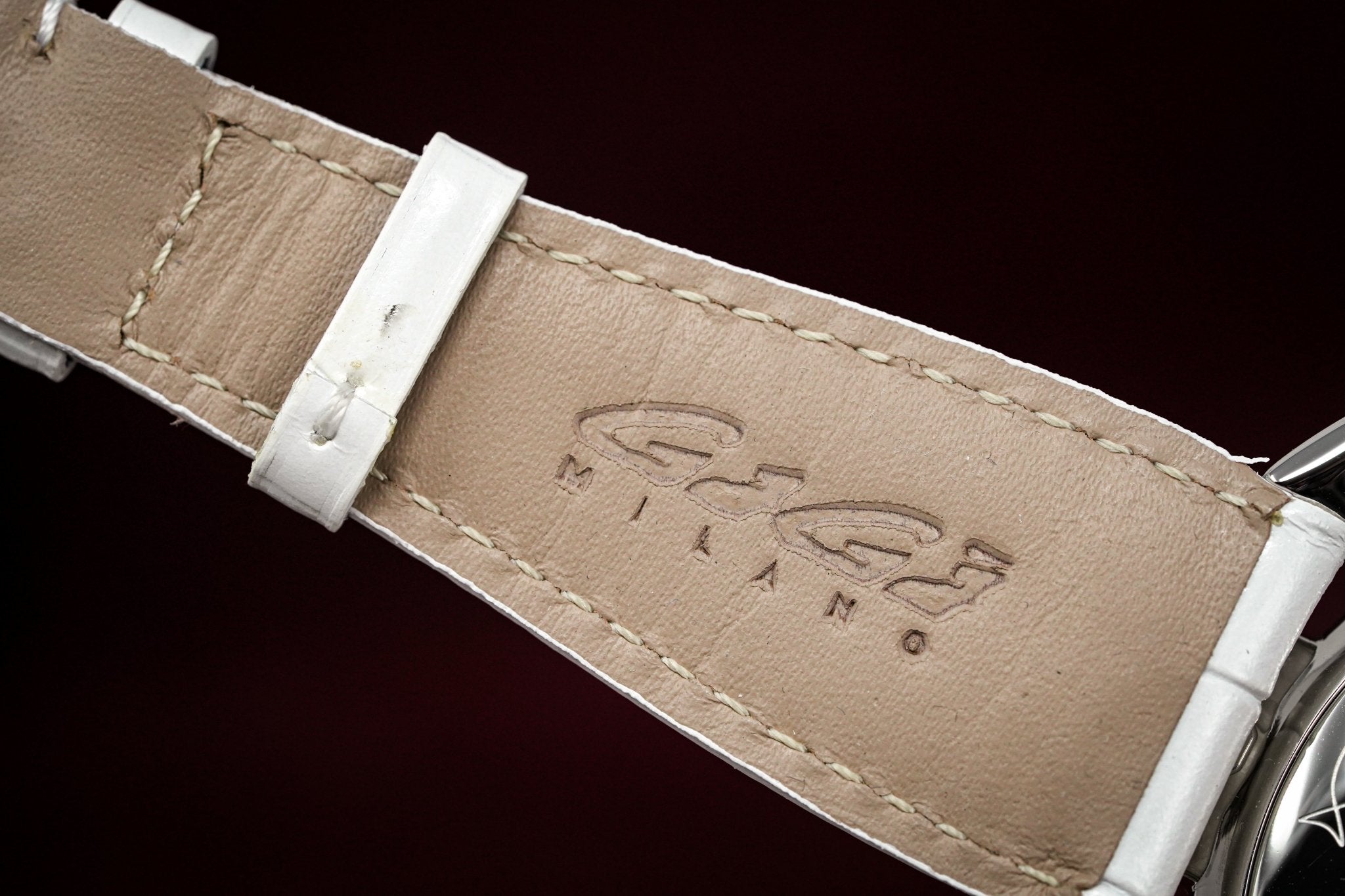 GaGà Milano Watch Hand Winding Manuale 48MM White Rose Gold-GR8 Sunglasses